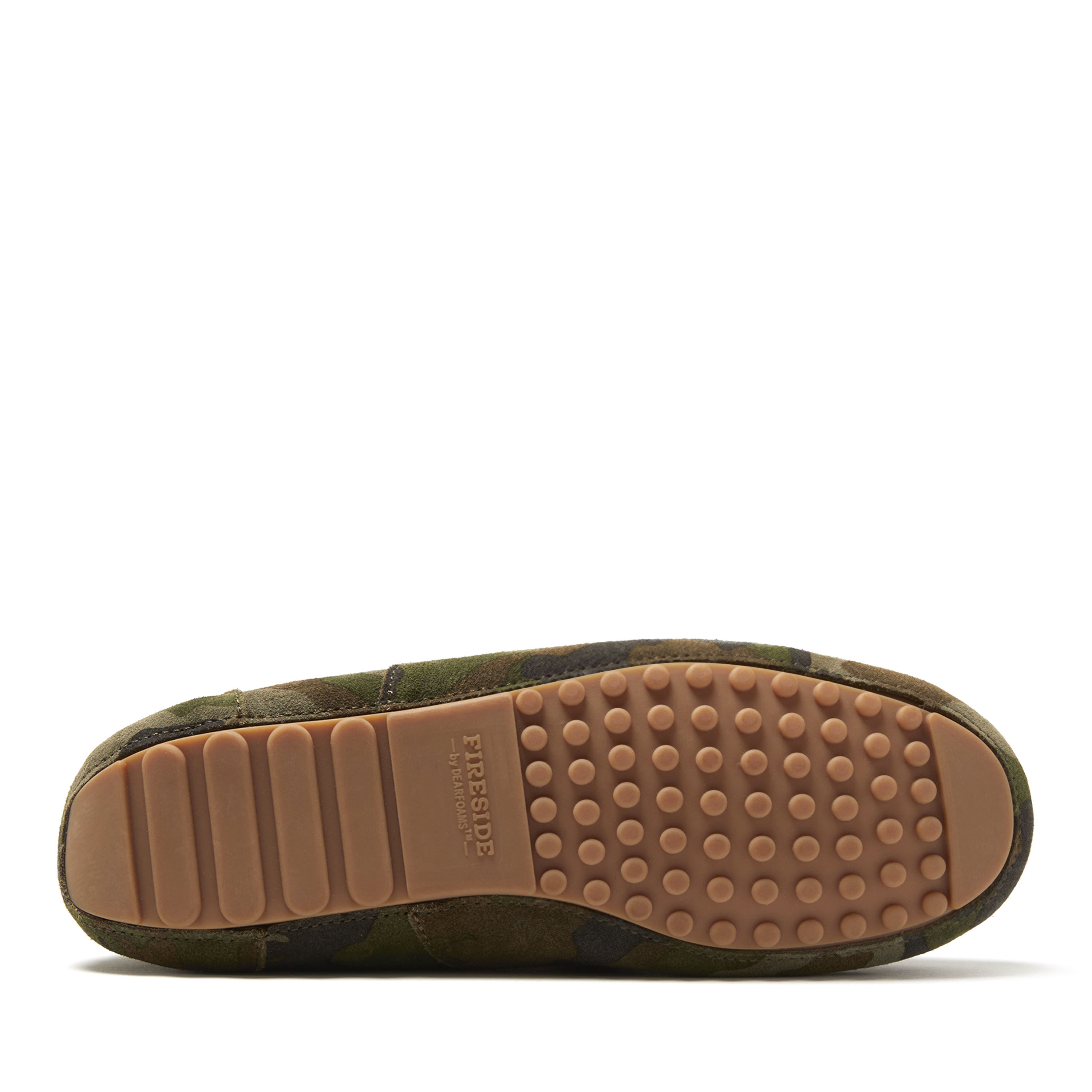 Men's Fireside by Dearfoams Melbourne Genuine Shearling Moccasin