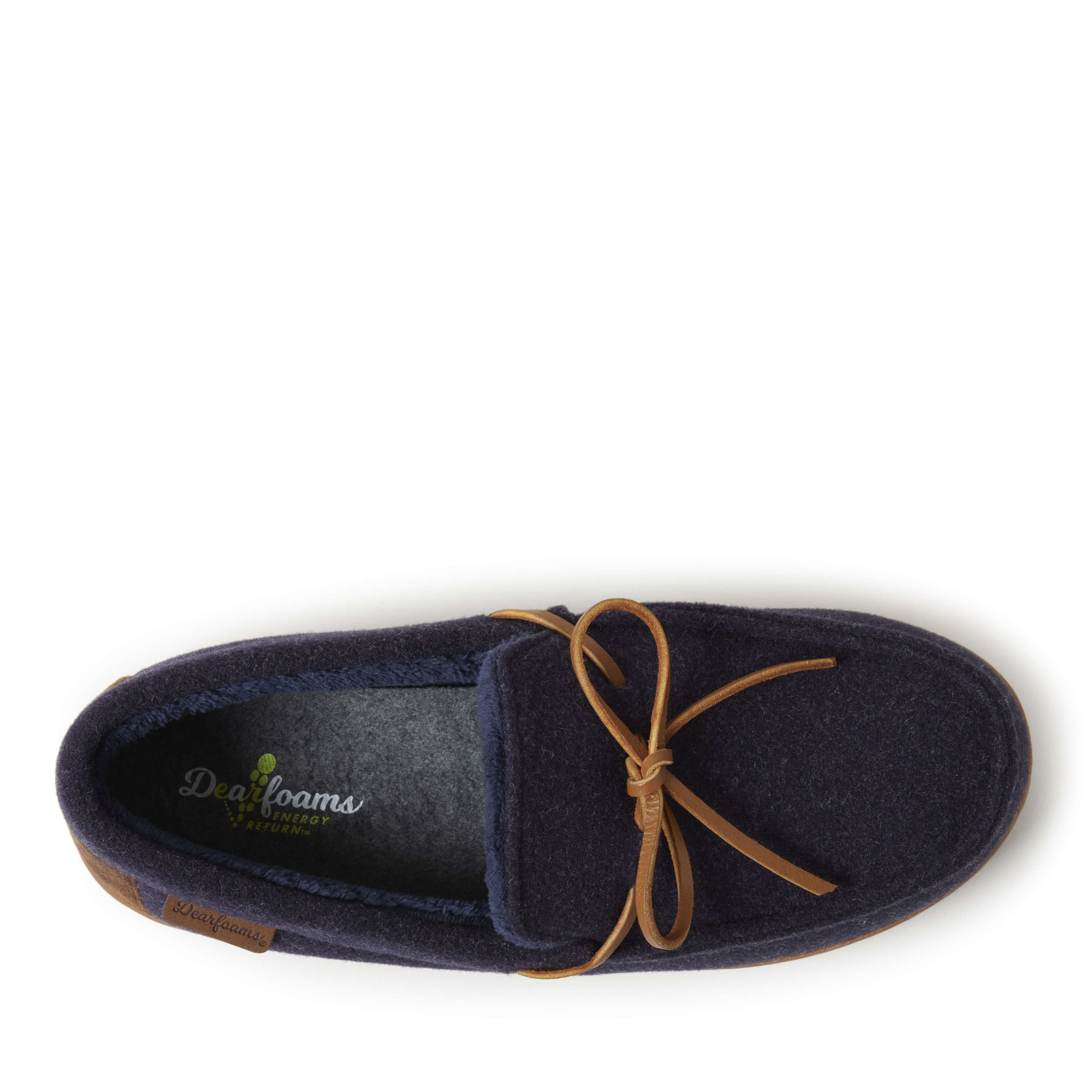 Men s Westboro Wool Blend Energy Return Moccasin Slippers