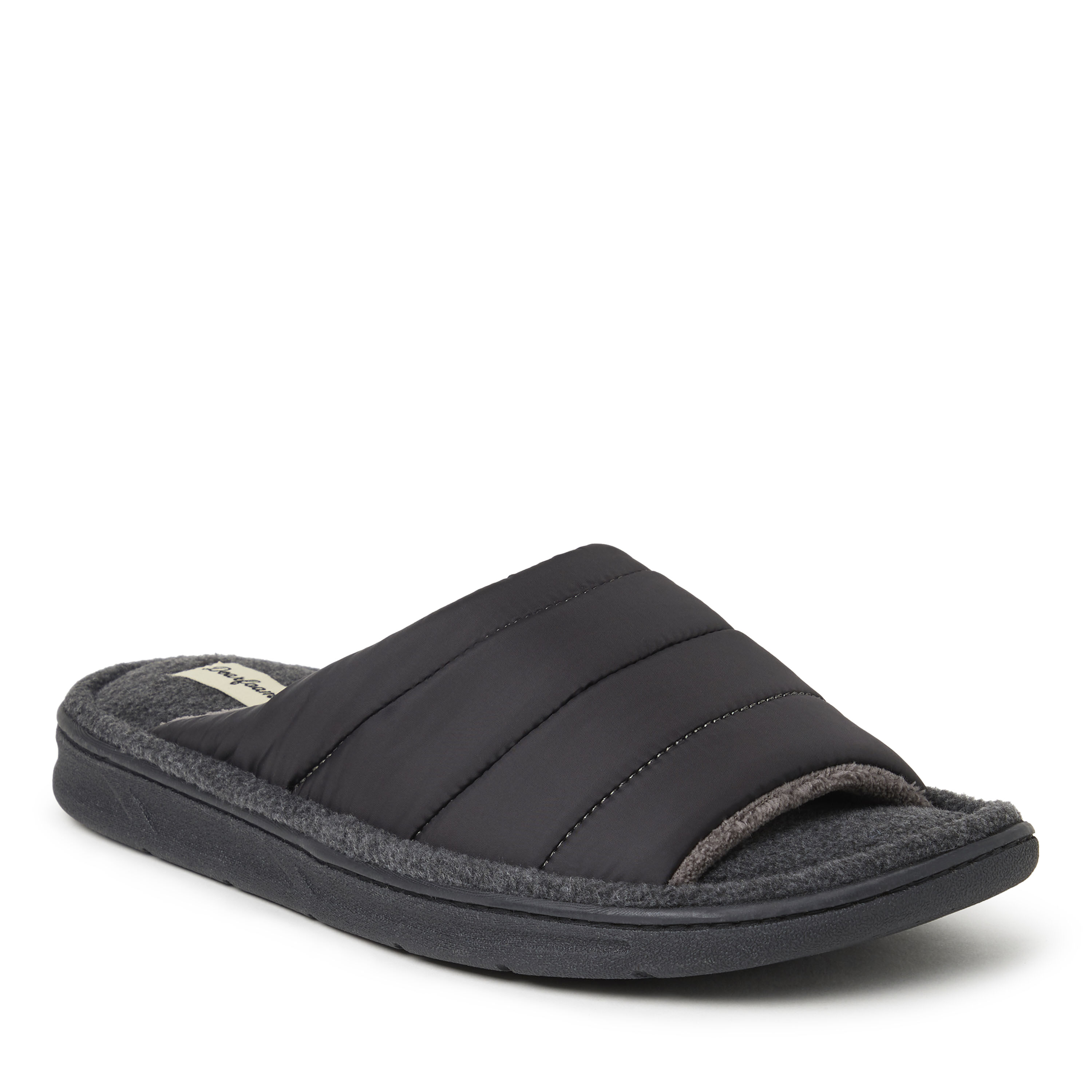 Men s Max Quilted Nylon Slide Slipper