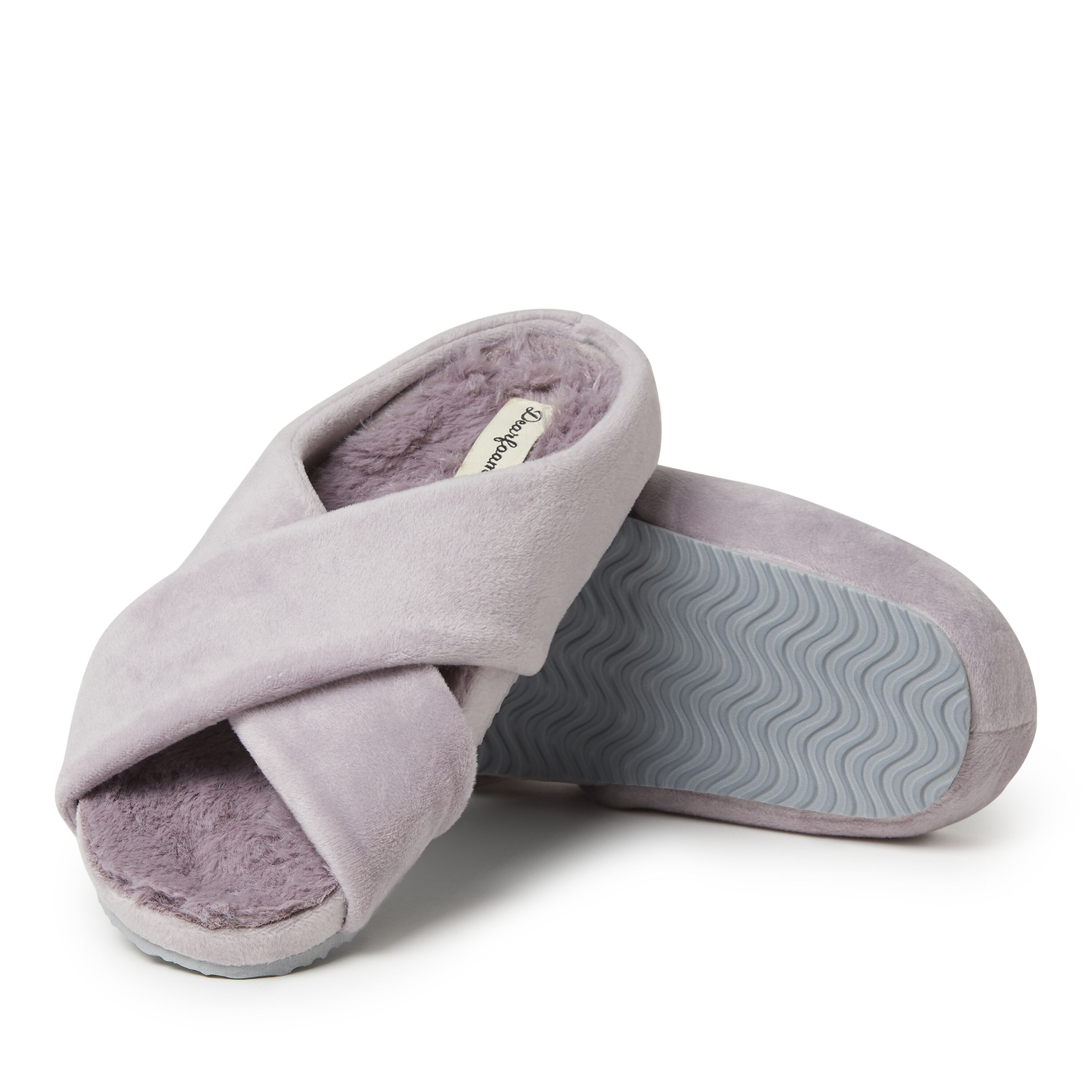 Dearfoams maeve velour hotsell slide