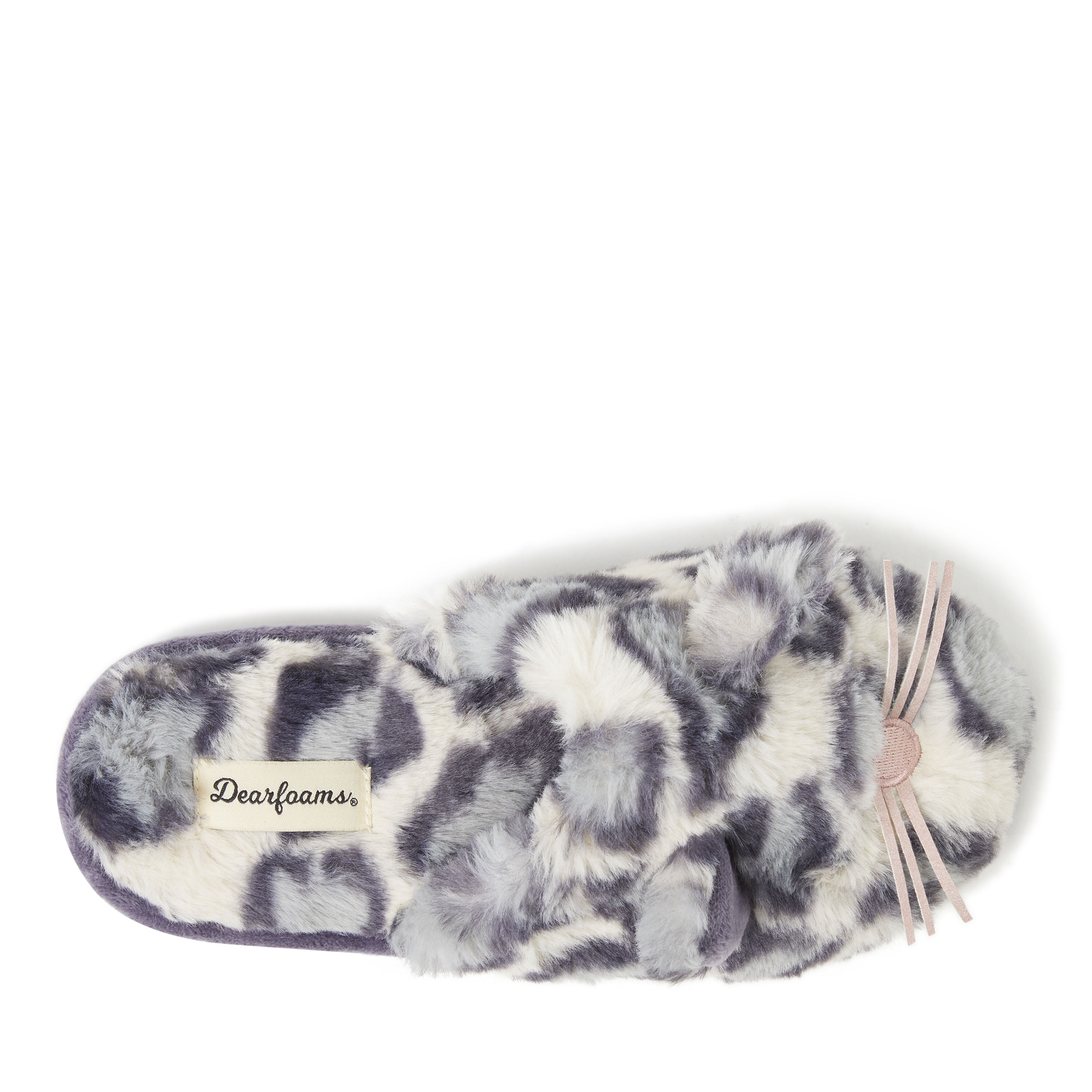 Women's Novelty Scuff Slipper with Eye Mask
