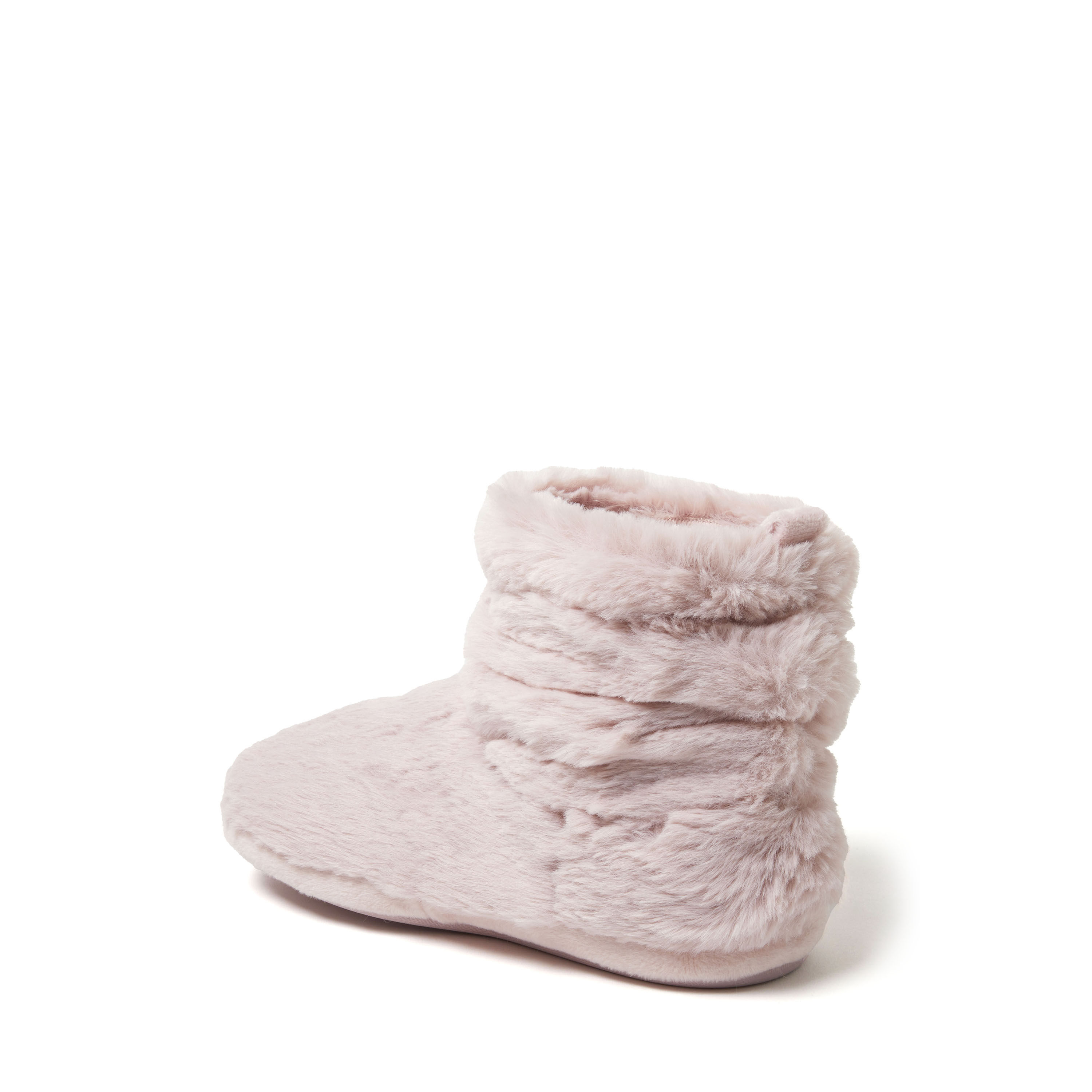 Furry best sale boot slippers