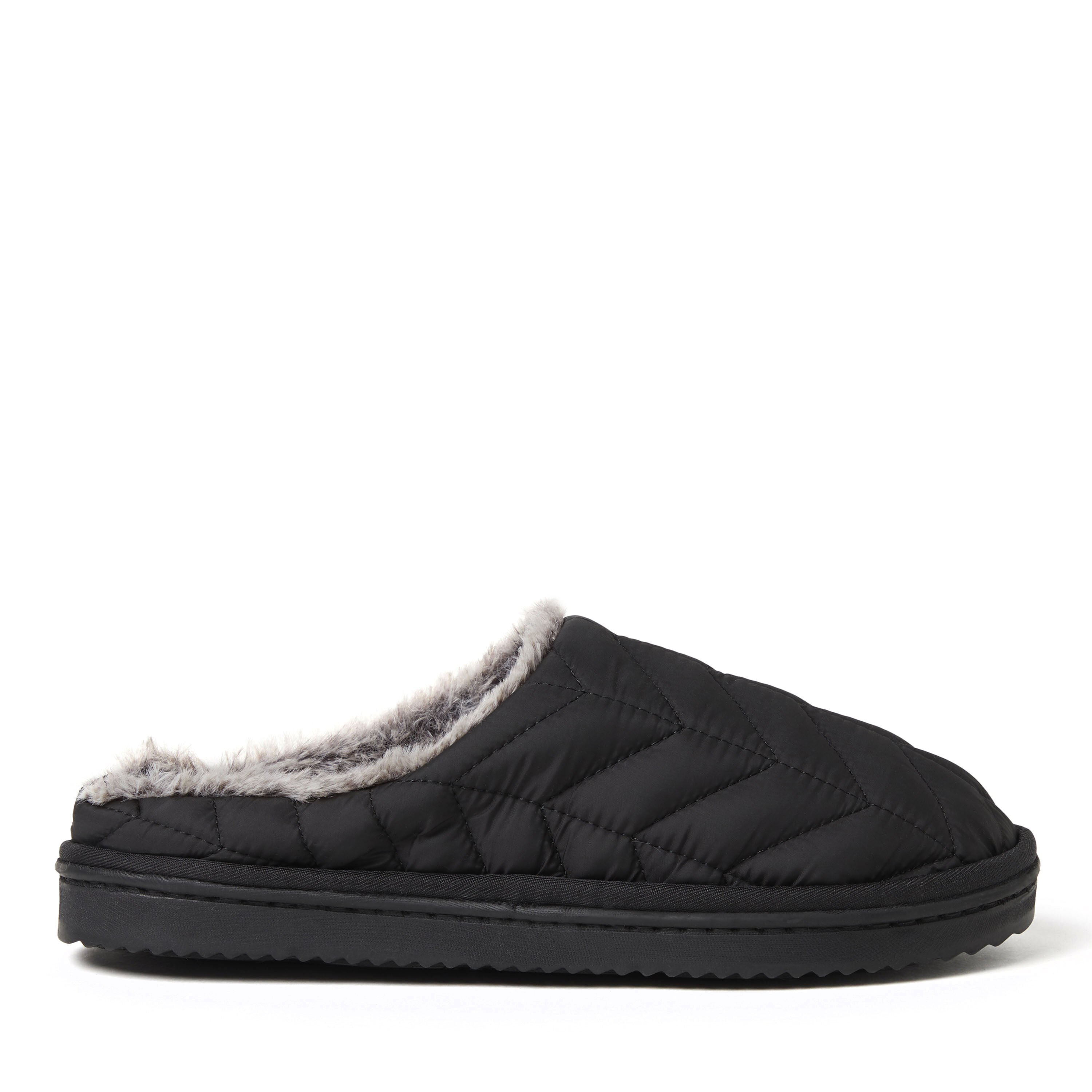 Women's Cora Quilted Nylon Clog Slipper
