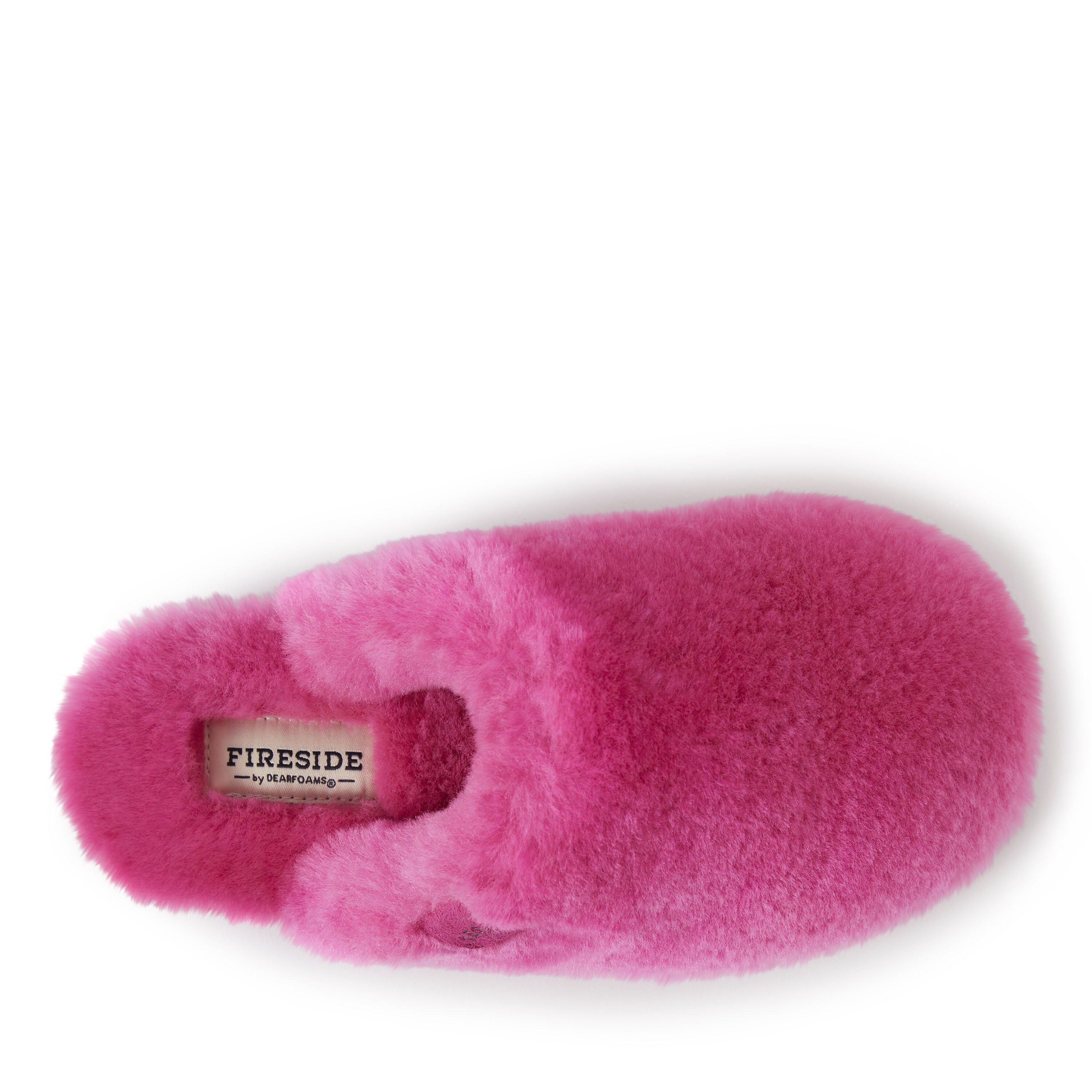 Women's  Fireside By Dearfoams Shelly Beach Genuine Shearling Scuff