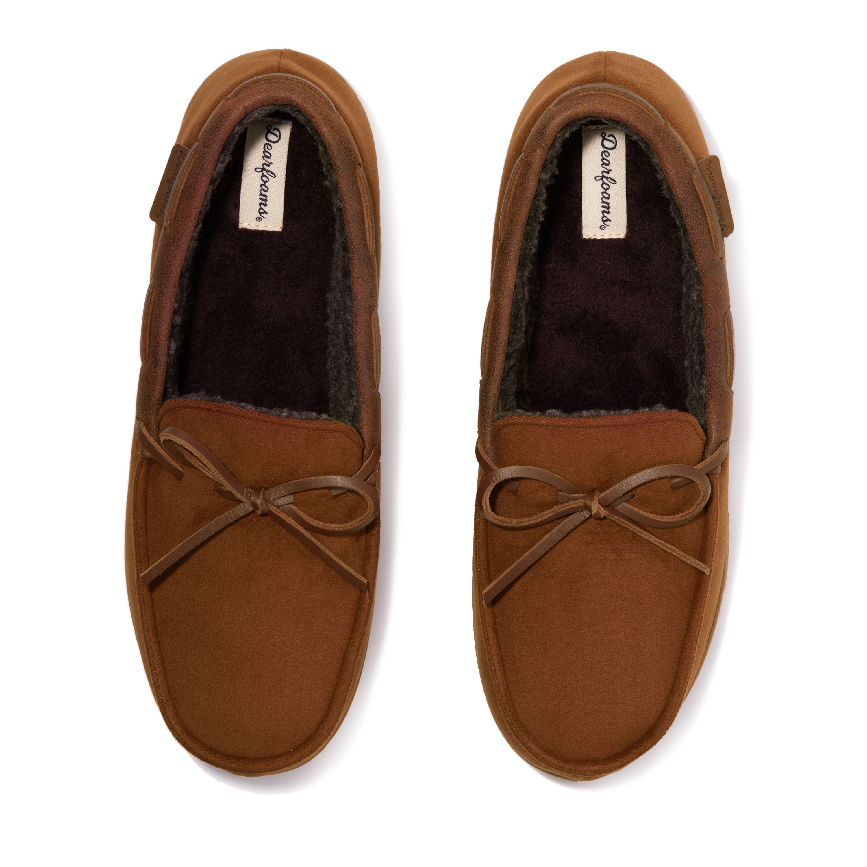 Men's Pierce Microsuede Moccasin With Tie
