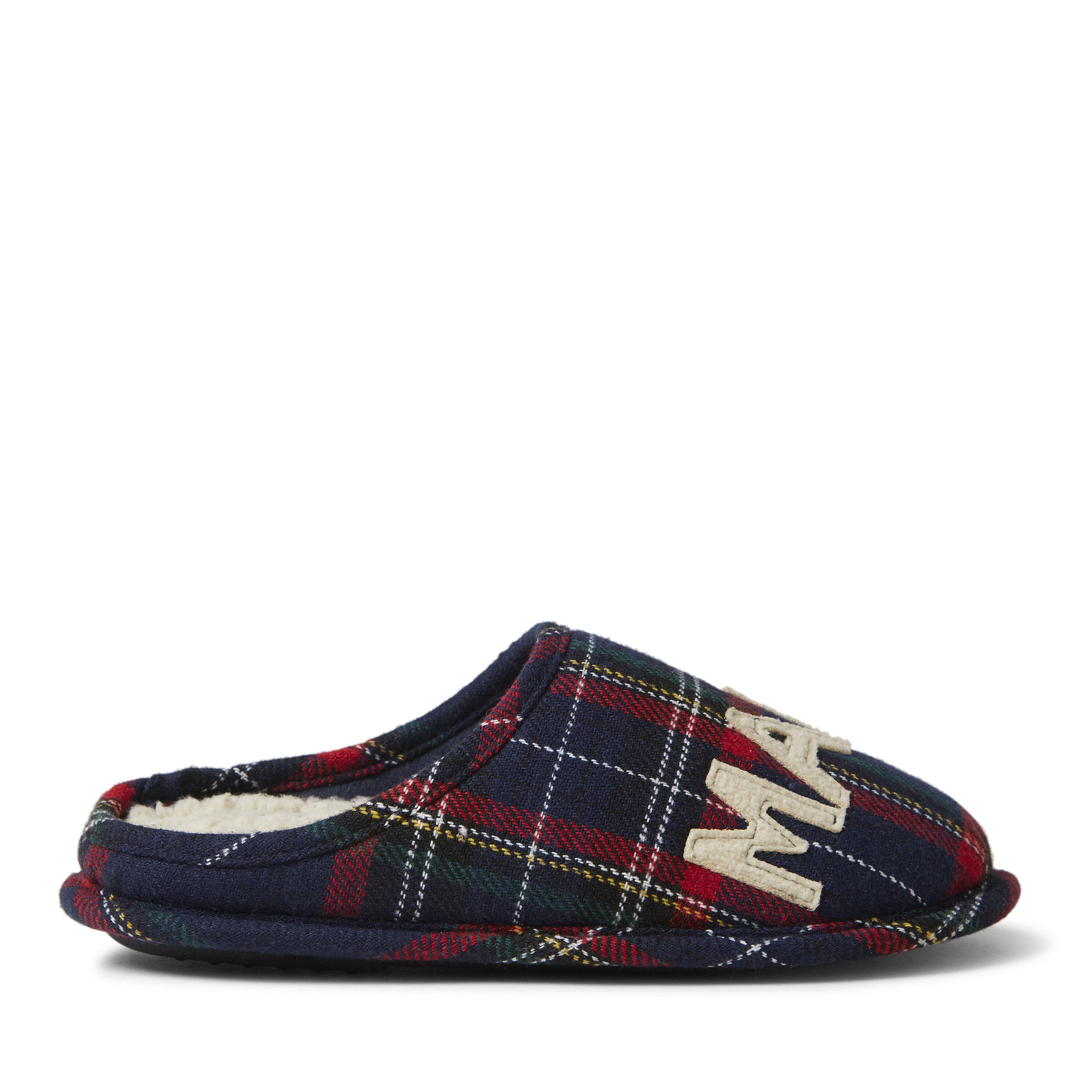 Women s Mama Bear Plaid Clog Slipper