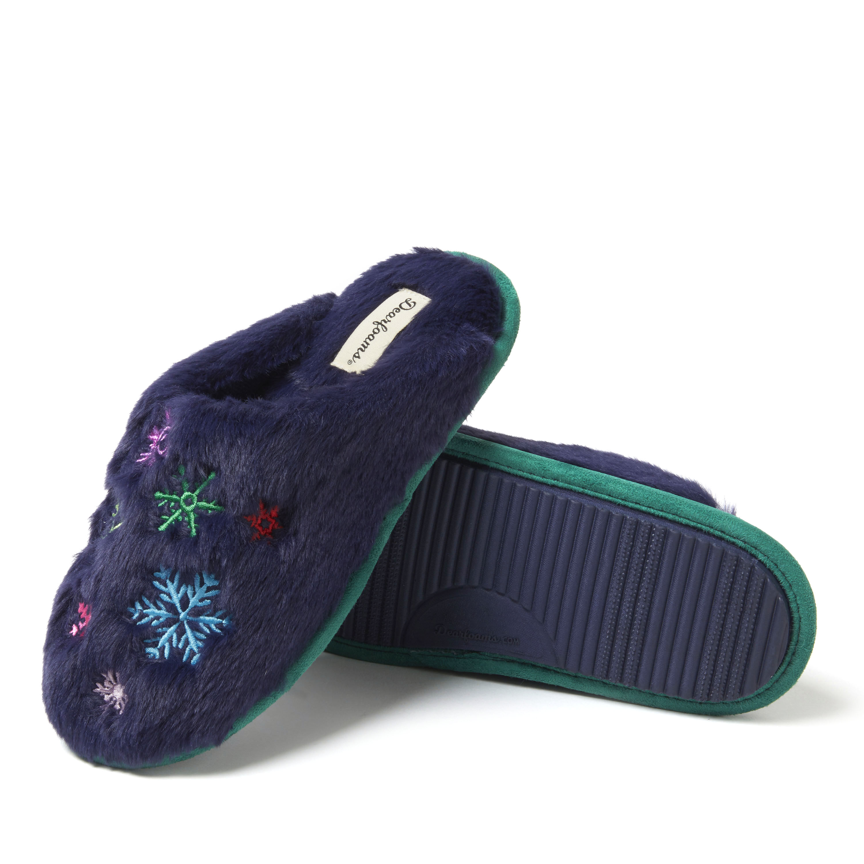 Women's Bailey Holiday Faux Fur Scuff