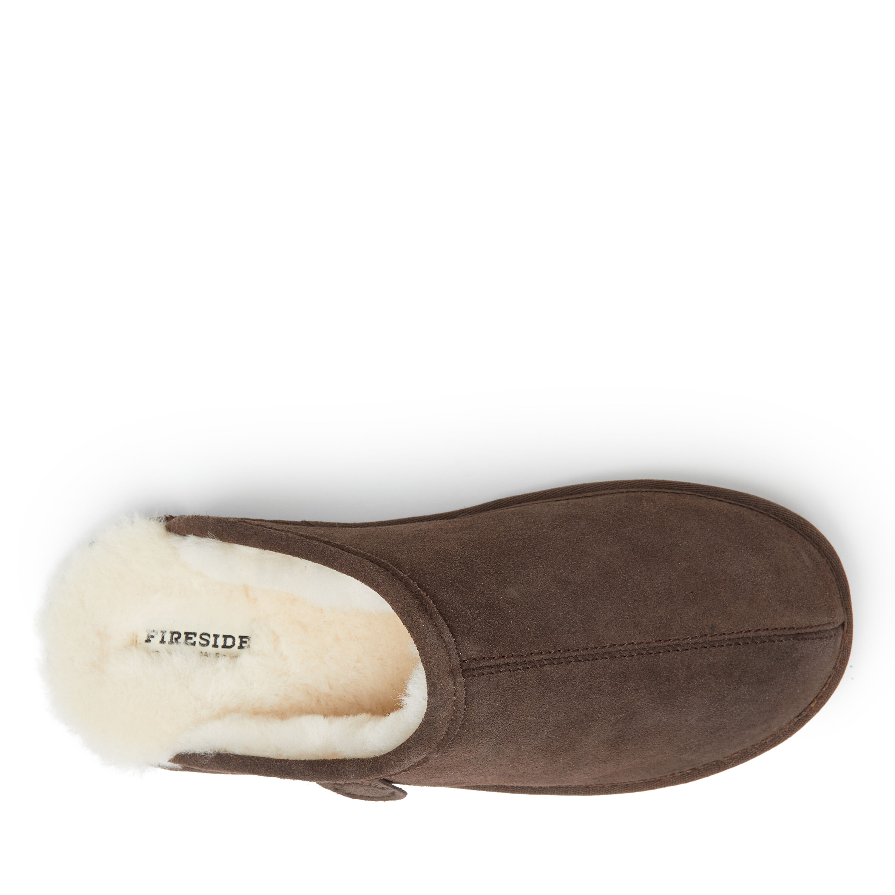 Men's Fireside by Dearfoams Warwick Genuine Shearling Scuff Slipper
