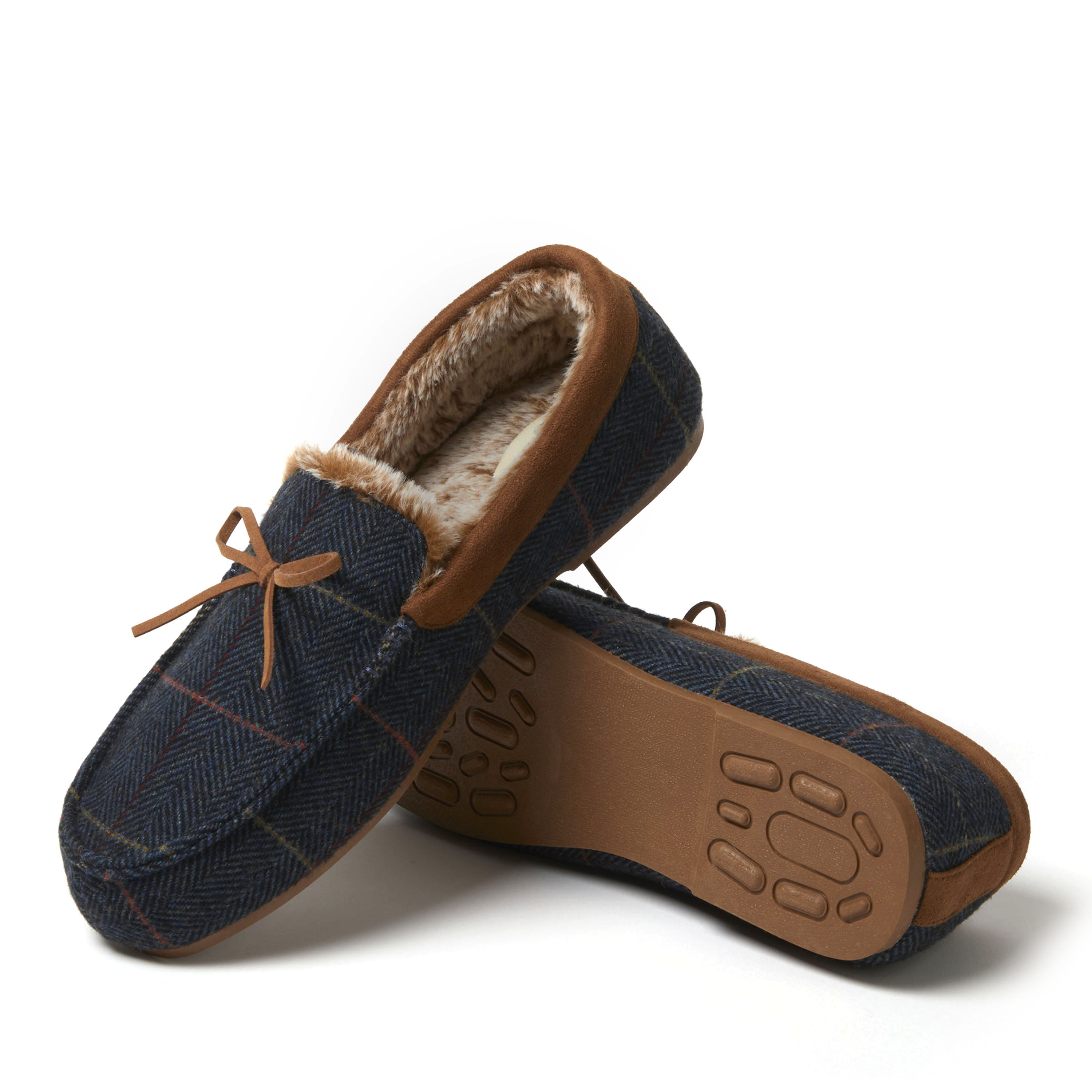 Men's Atlas Plaid Driving Moccasin