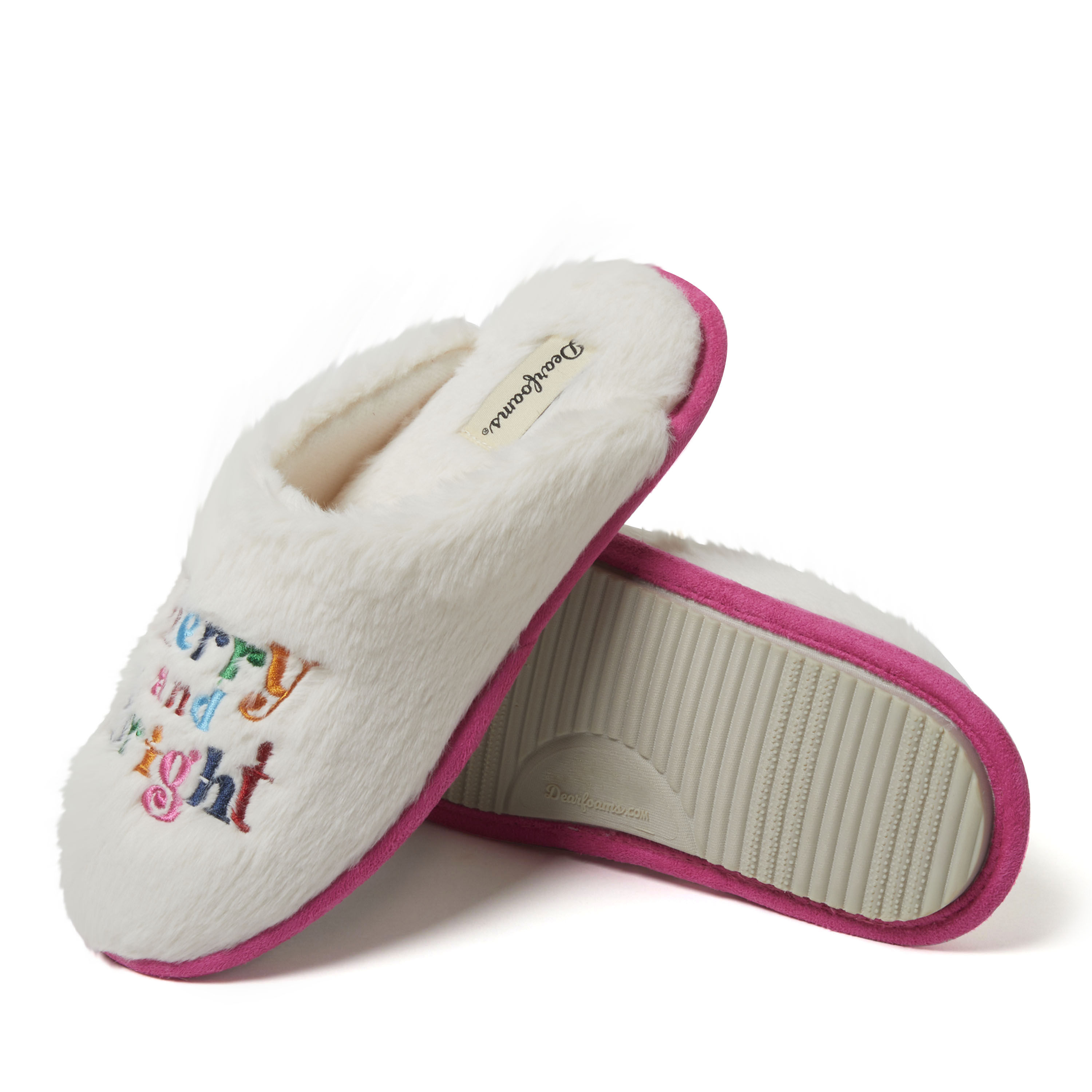 Women s Bailey Holiday Faux Fur Scuff