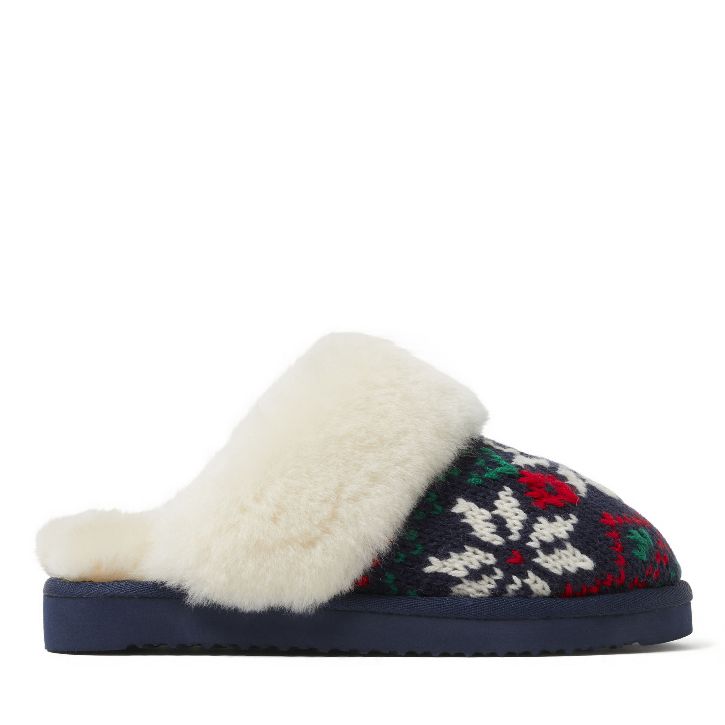 Women's Fireside by Dearfoams Sydney Holiday Fairisle Scuff