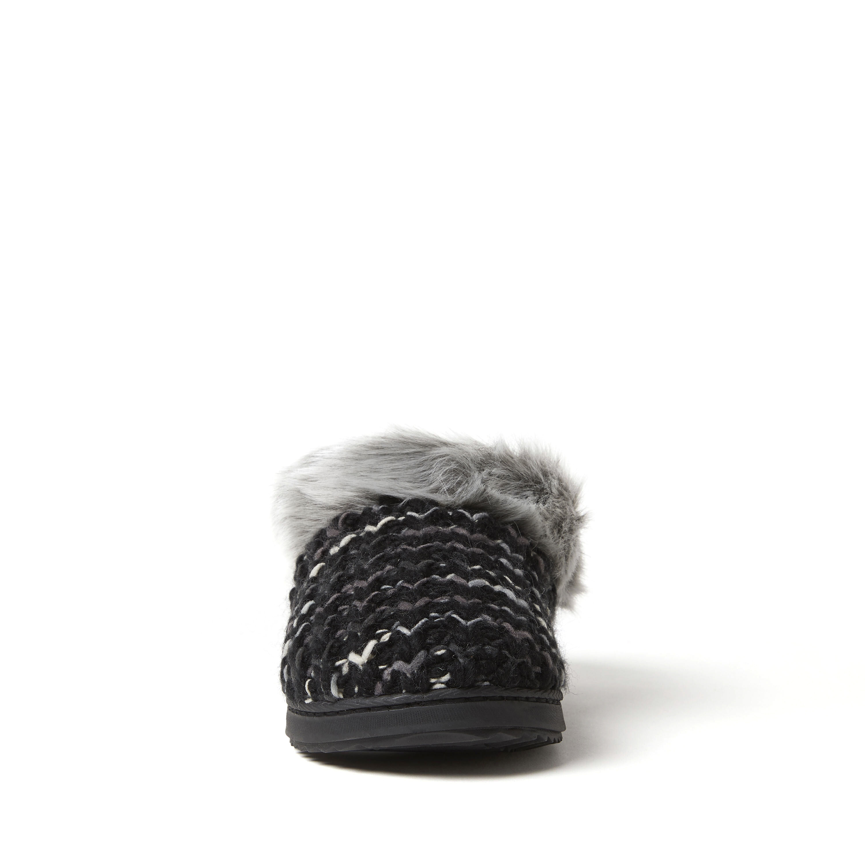 Women's Hannah Textured Knit Clog Slipper
