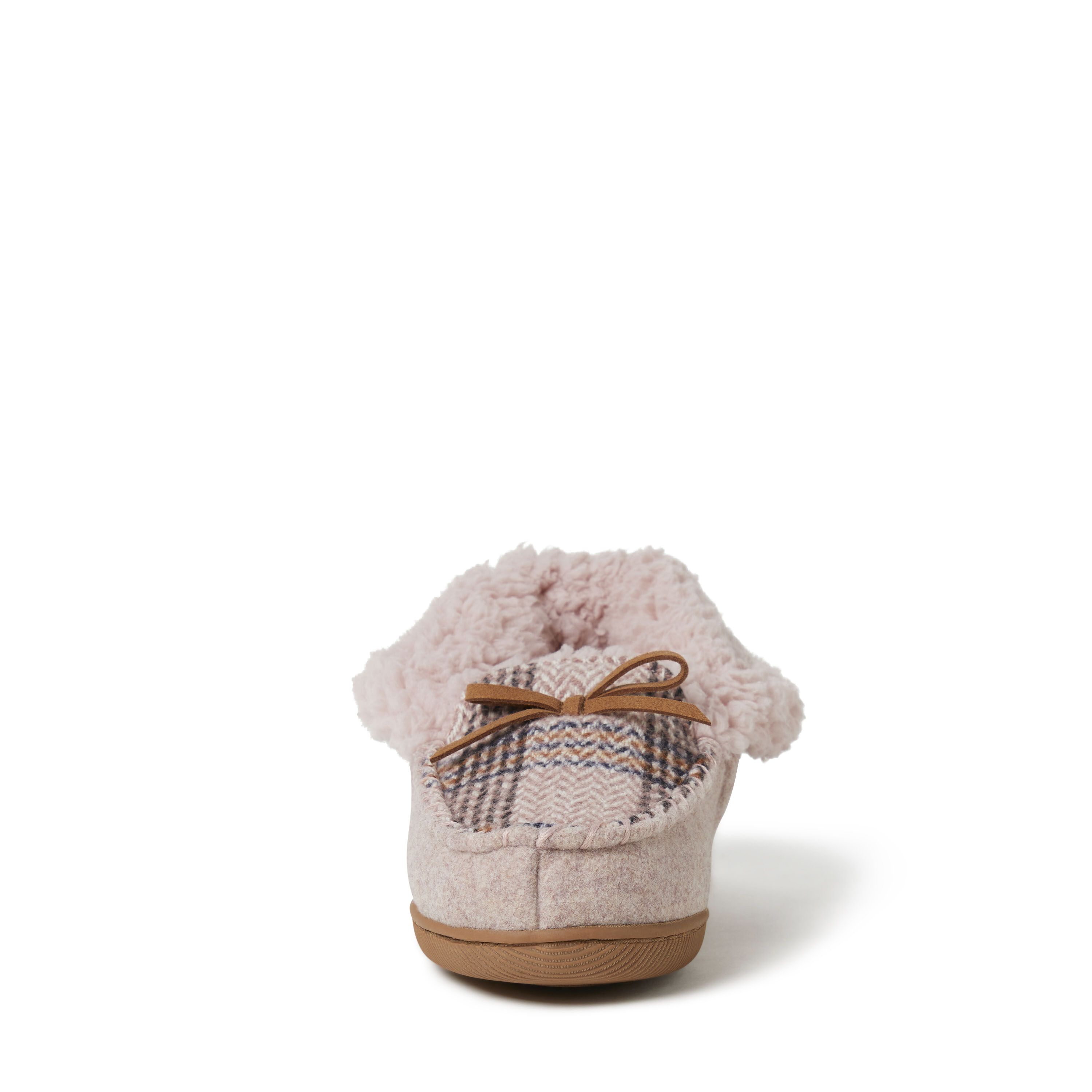 Women's Marley Blanket Plaid Foldover Moccasin Slipper