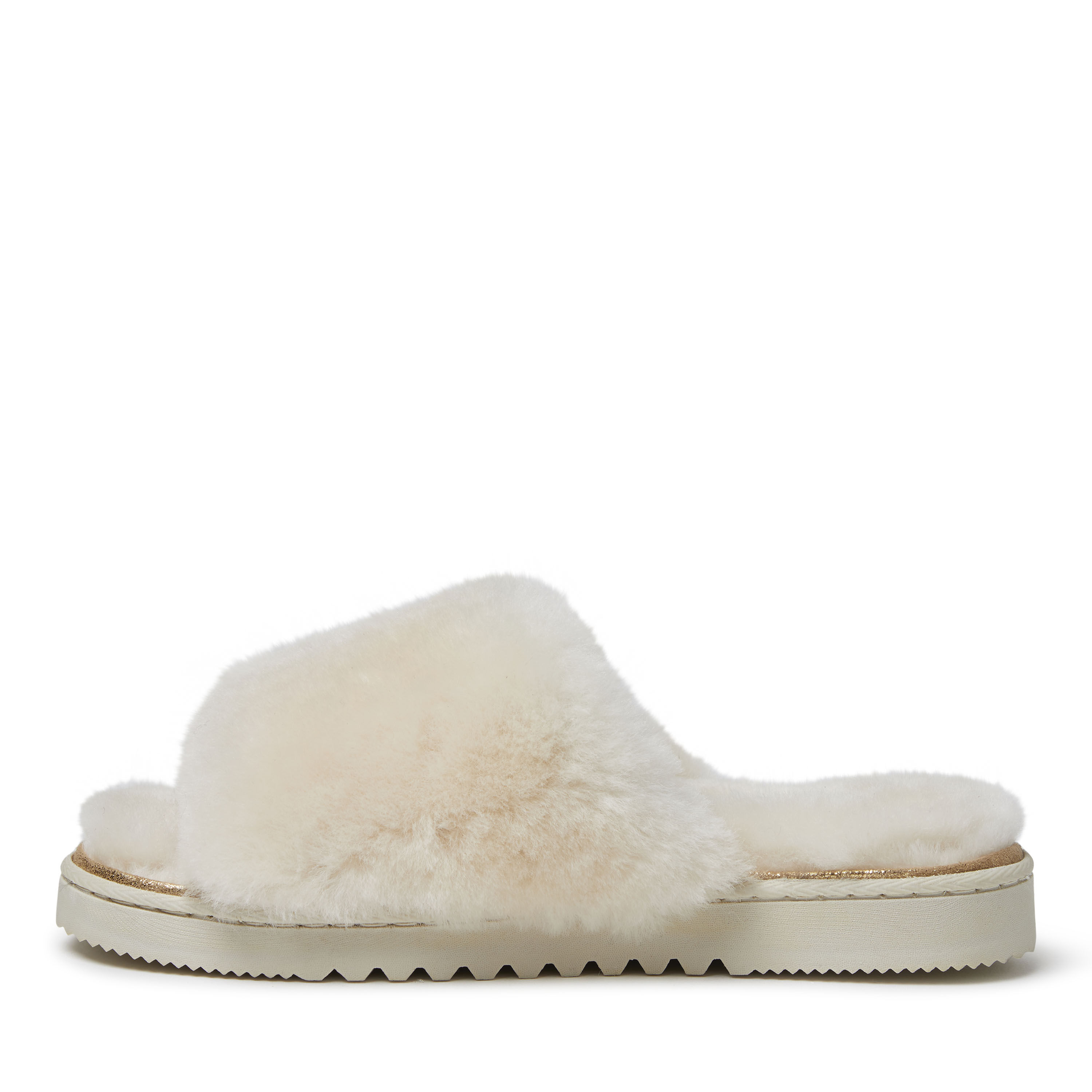 Women's shearling 2025 slide slippers