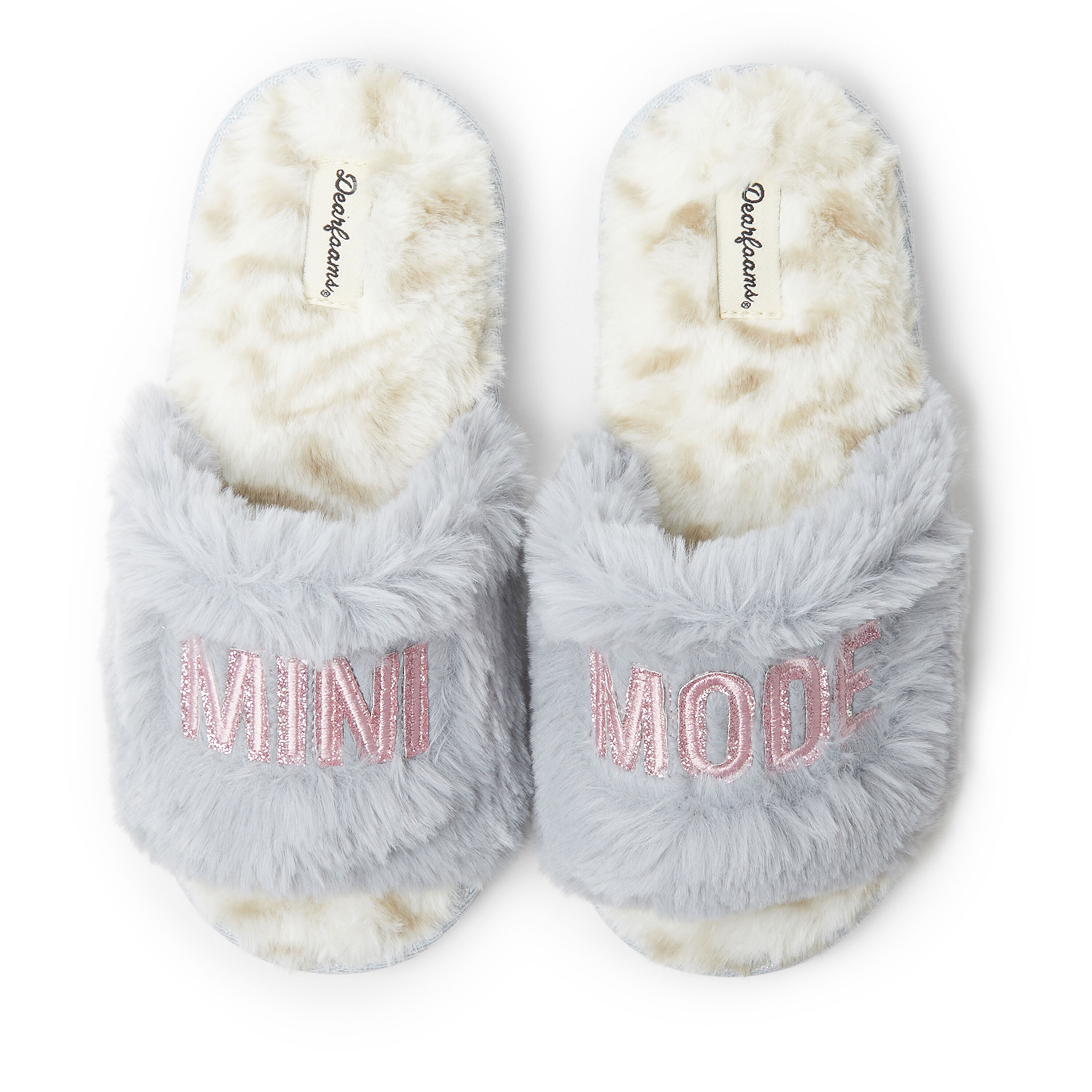 Kids Lana Slide with Slogan Slipper