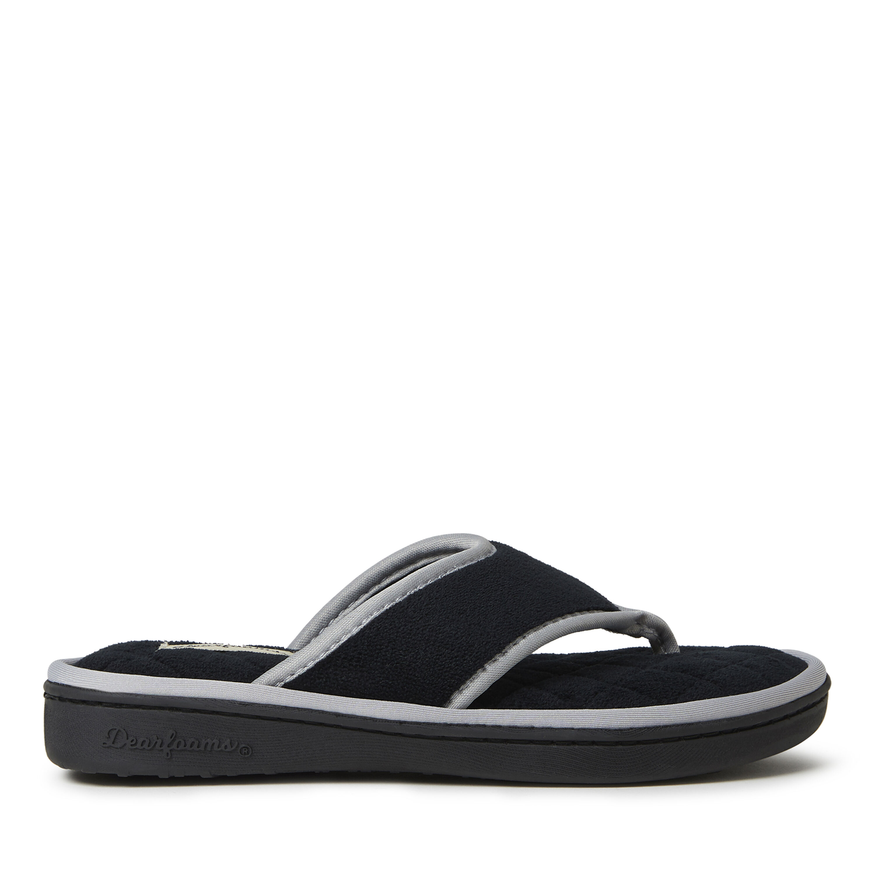 Women s Melanie Terry Thong with Quilted Footbed Slipper