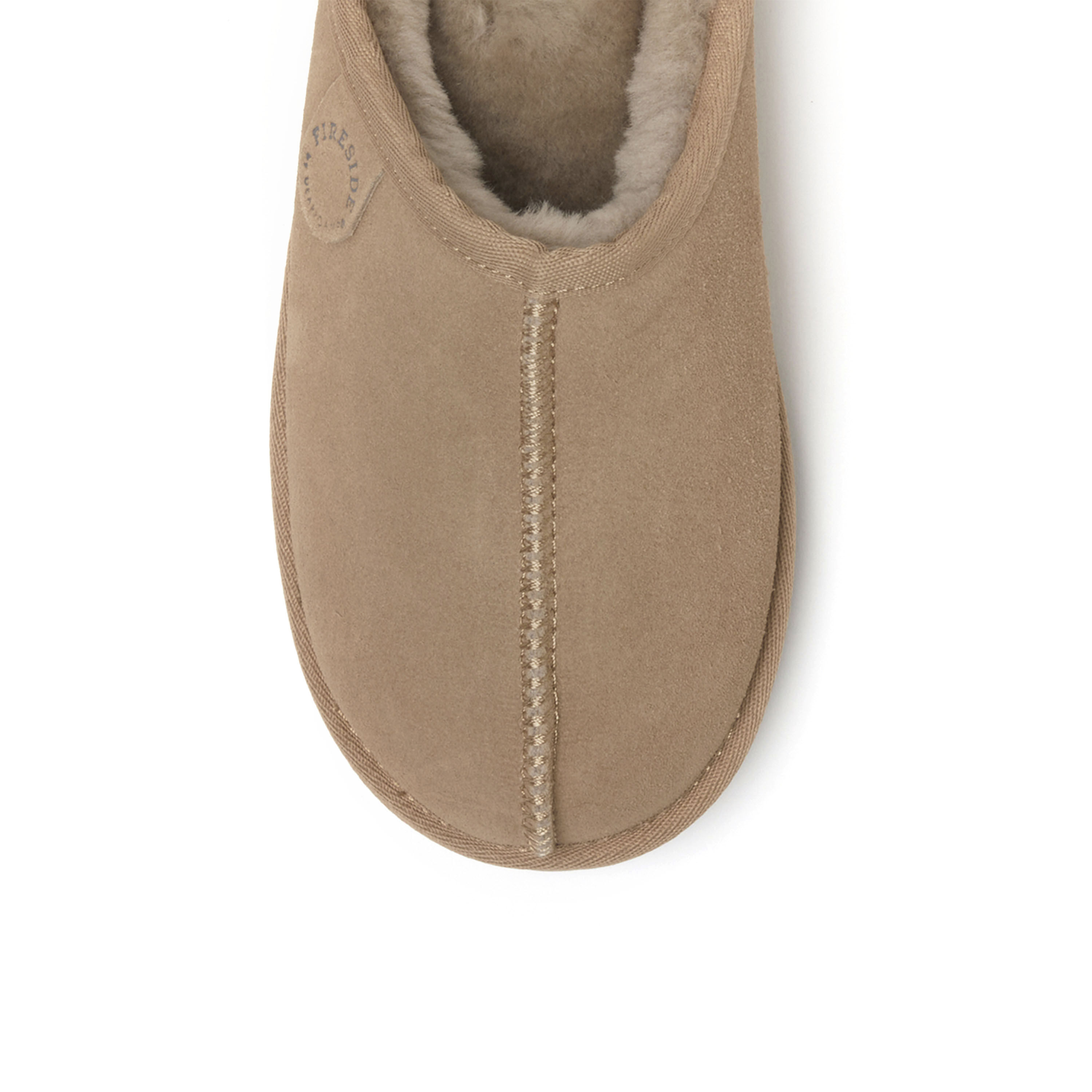 Women's Fireside by Dearfoams Greta Genuine Shearling Clog