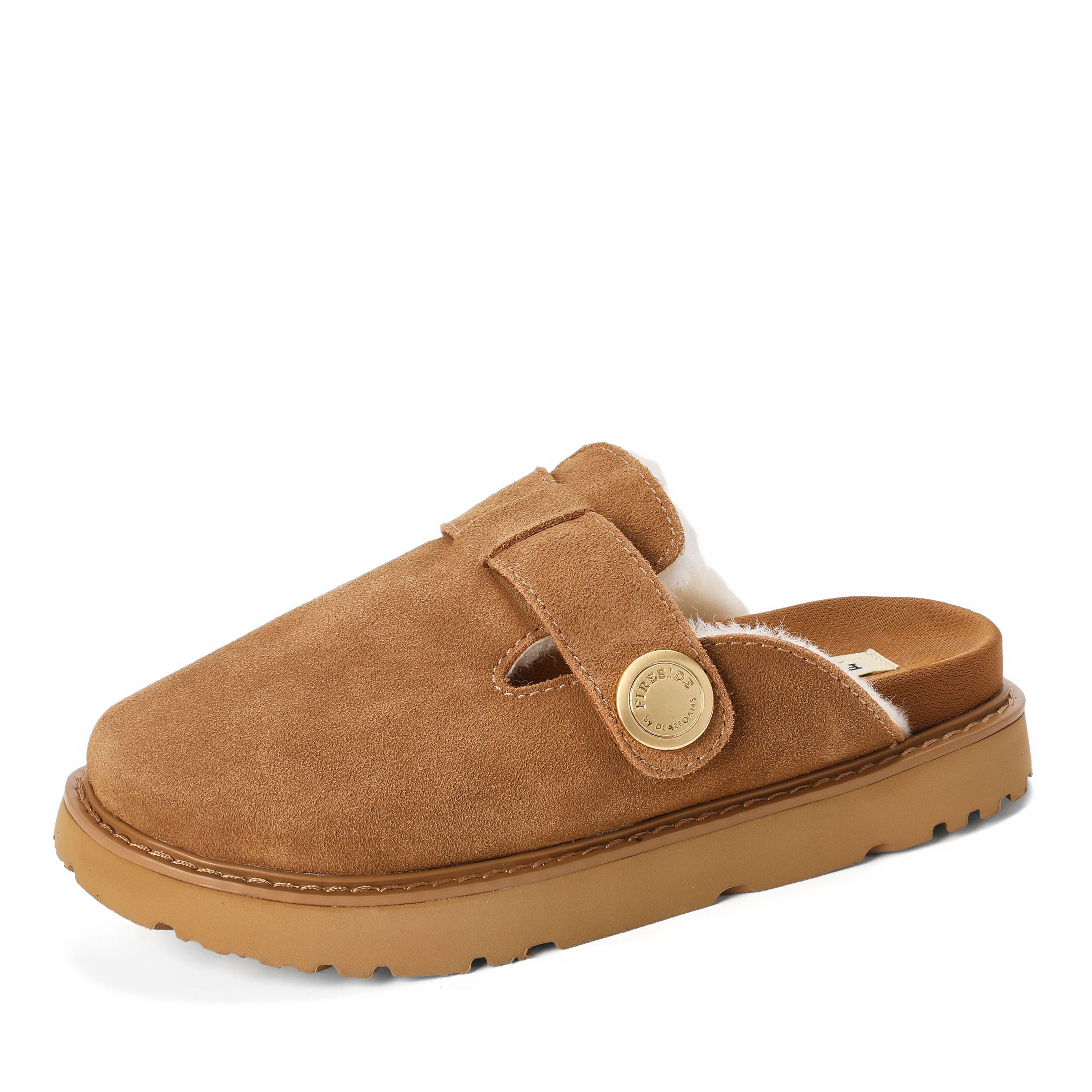 Women's Fireside by Dearfoams Coin Mule - Water Resistant
