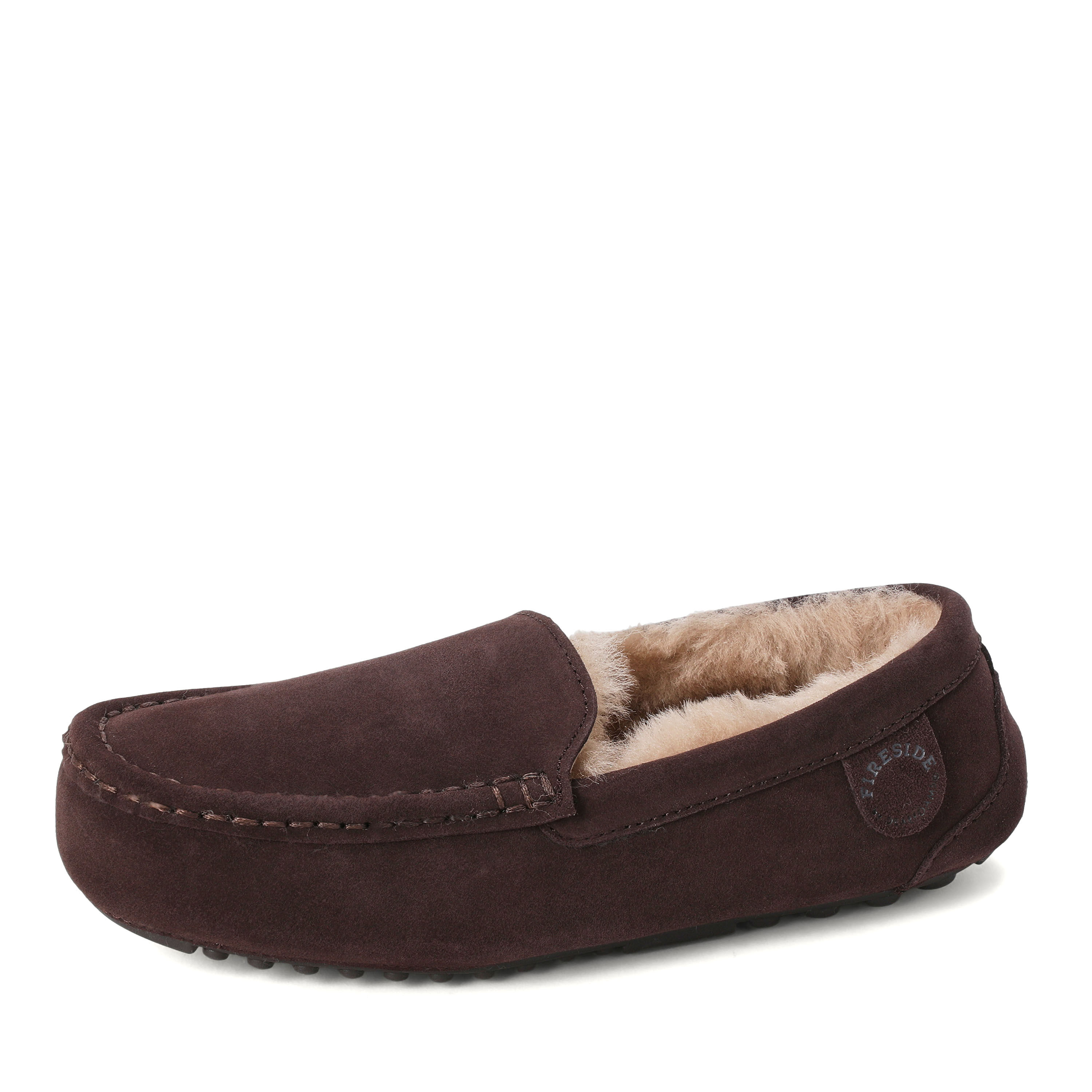 Women's Fireside by Dearfoams Mel Genuine Shearling Moccasin