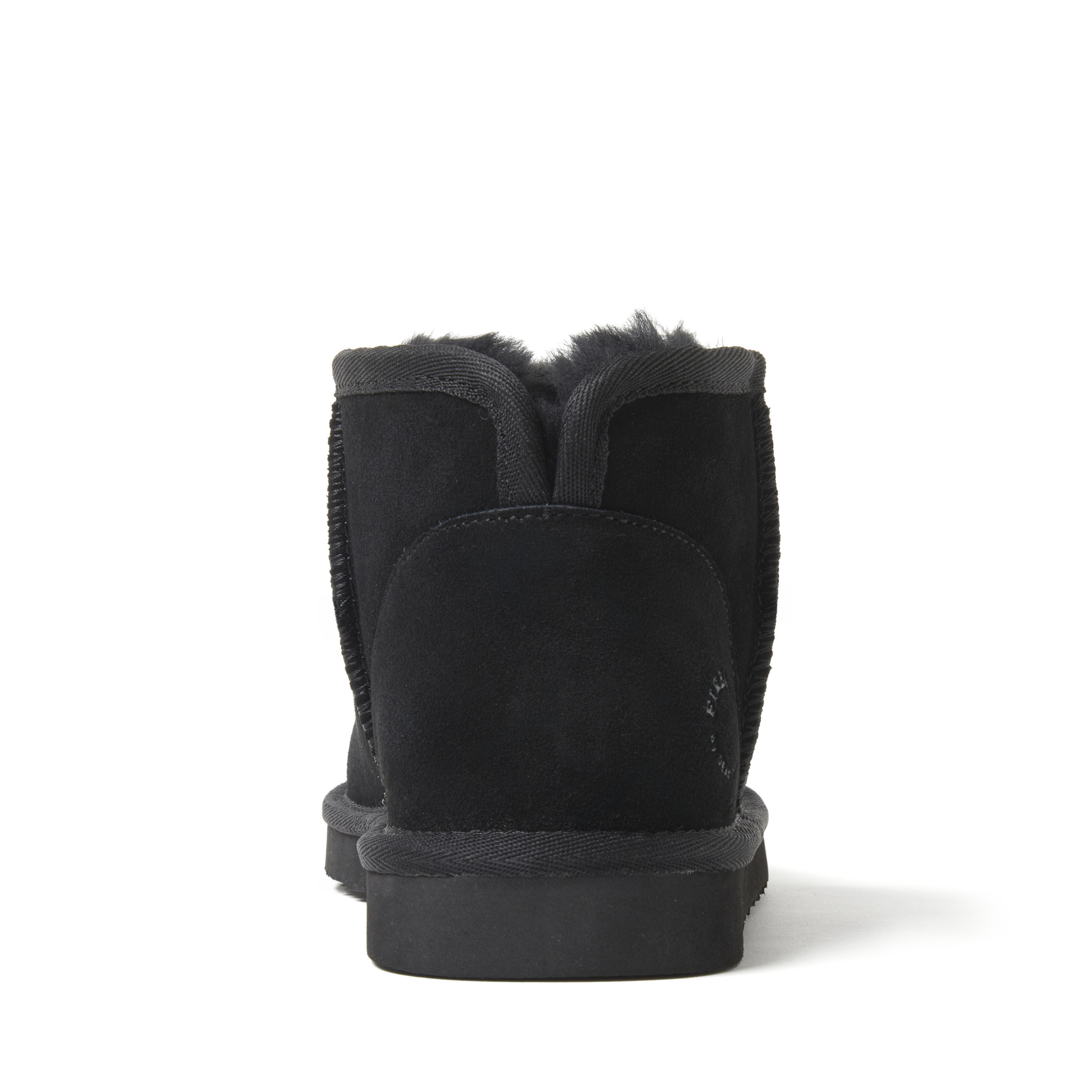 Women's Fireside by Dearfoams Riverland Genuine Shearling Micro Bootie