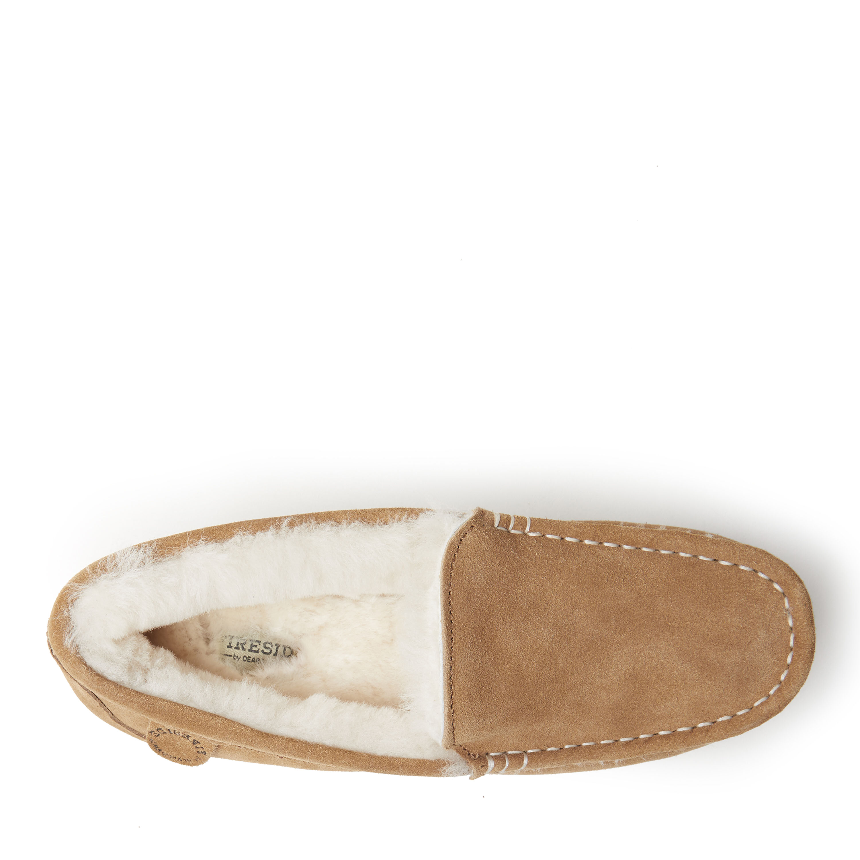 Women's Fireside by Dearfoams Mel Genuine Shearling Moccasin