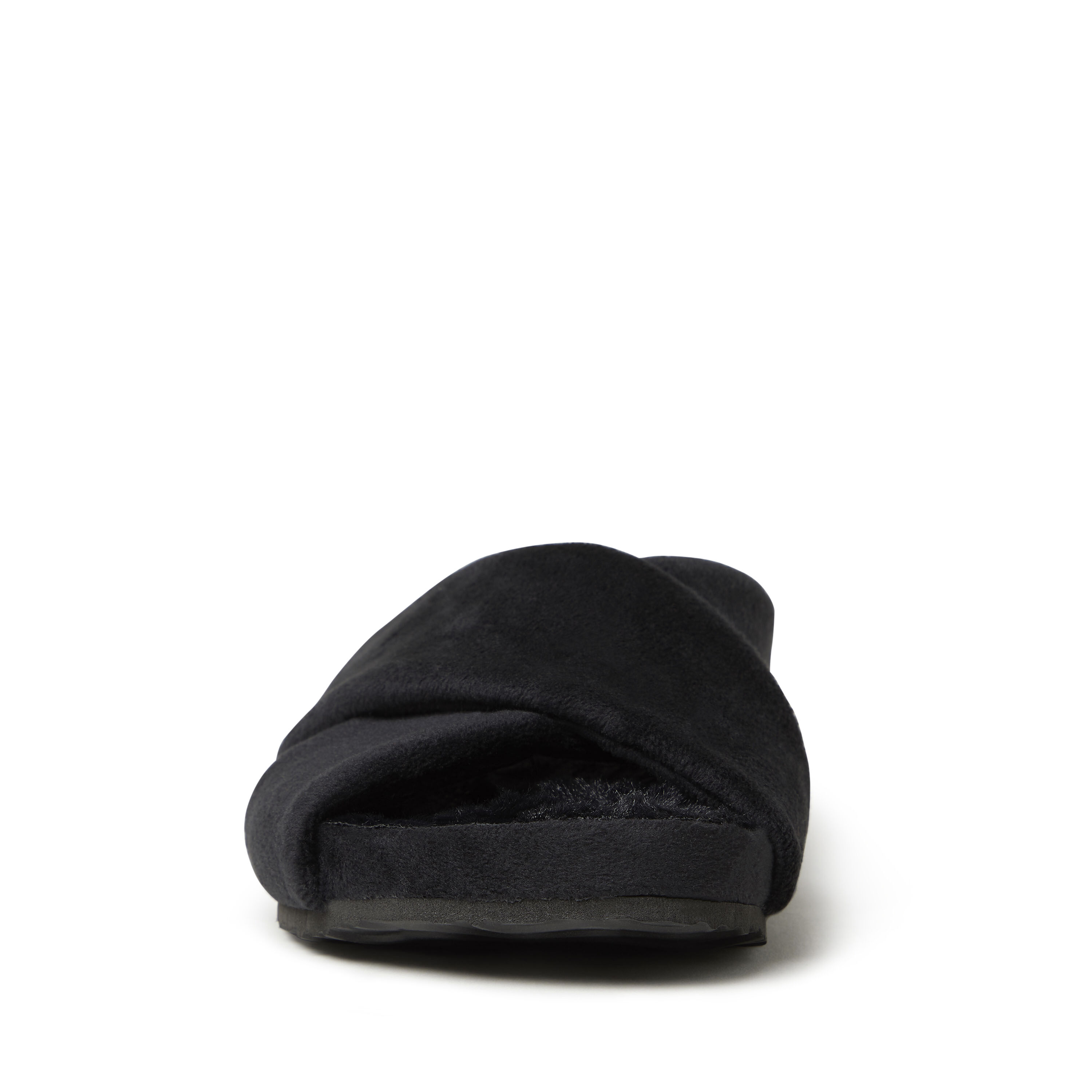 Women's Maeve Velour Crisscross Molded Footbed Slide Slipper