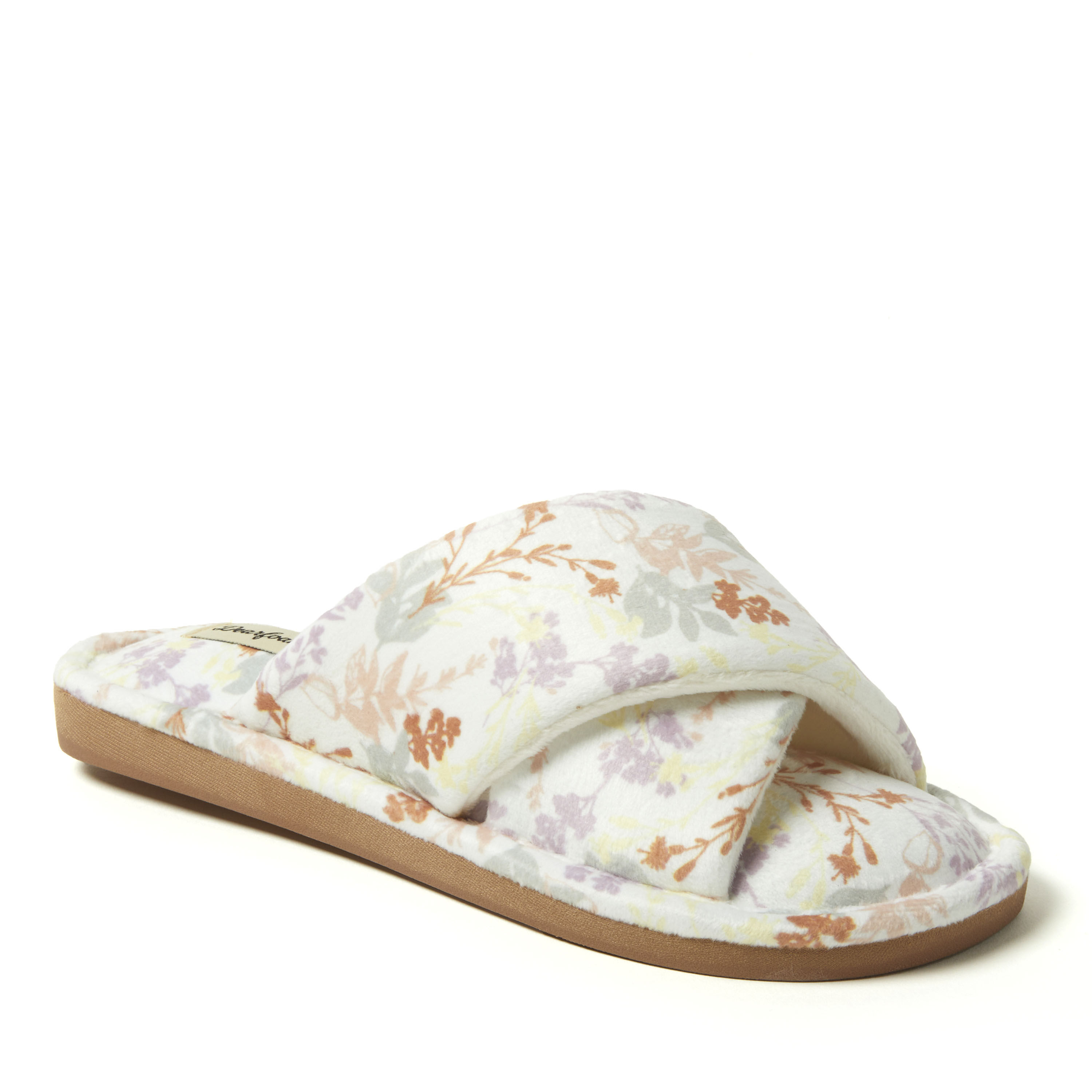 Dearfoams maeve velour slide clearance
