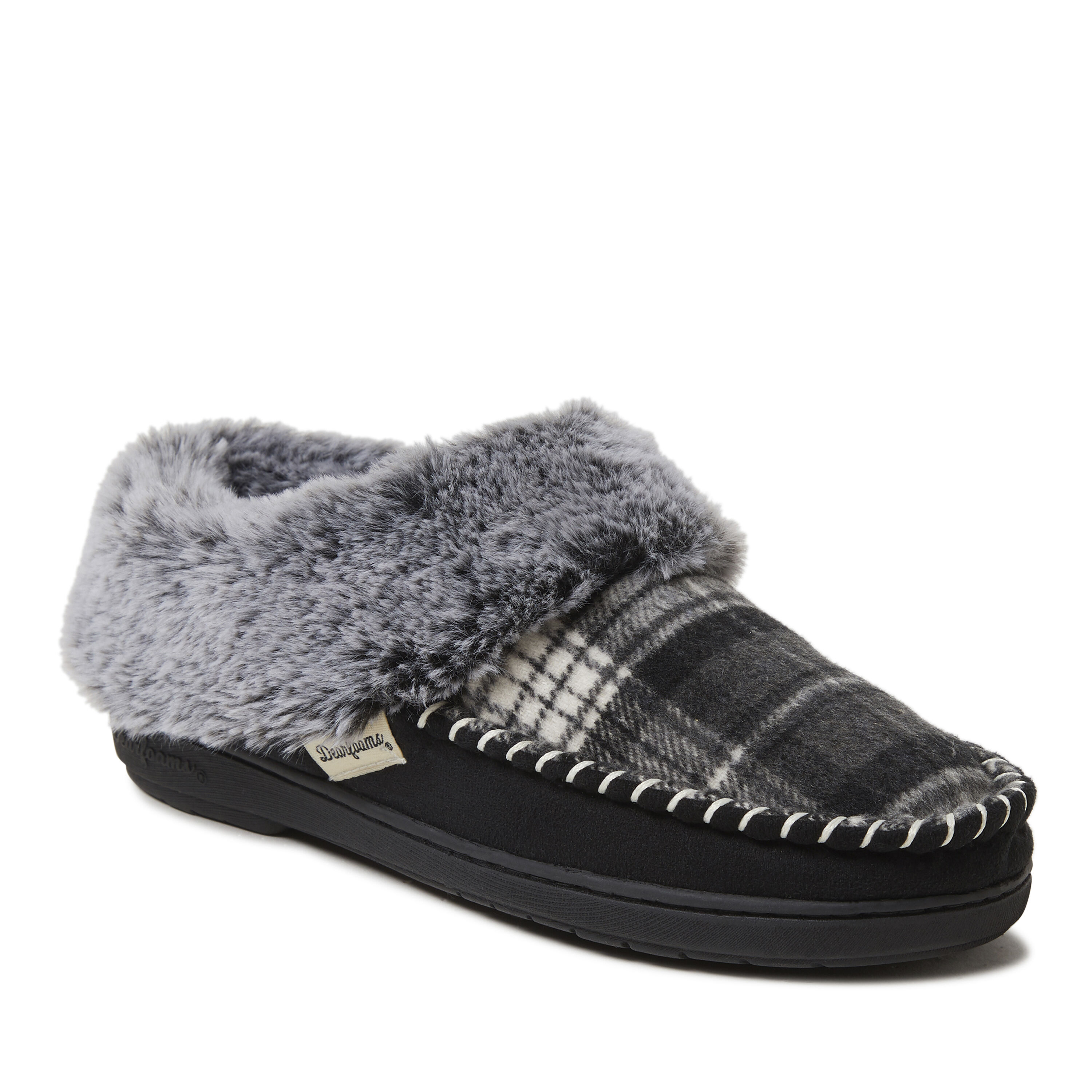 Women s Plaid Clog Slipper