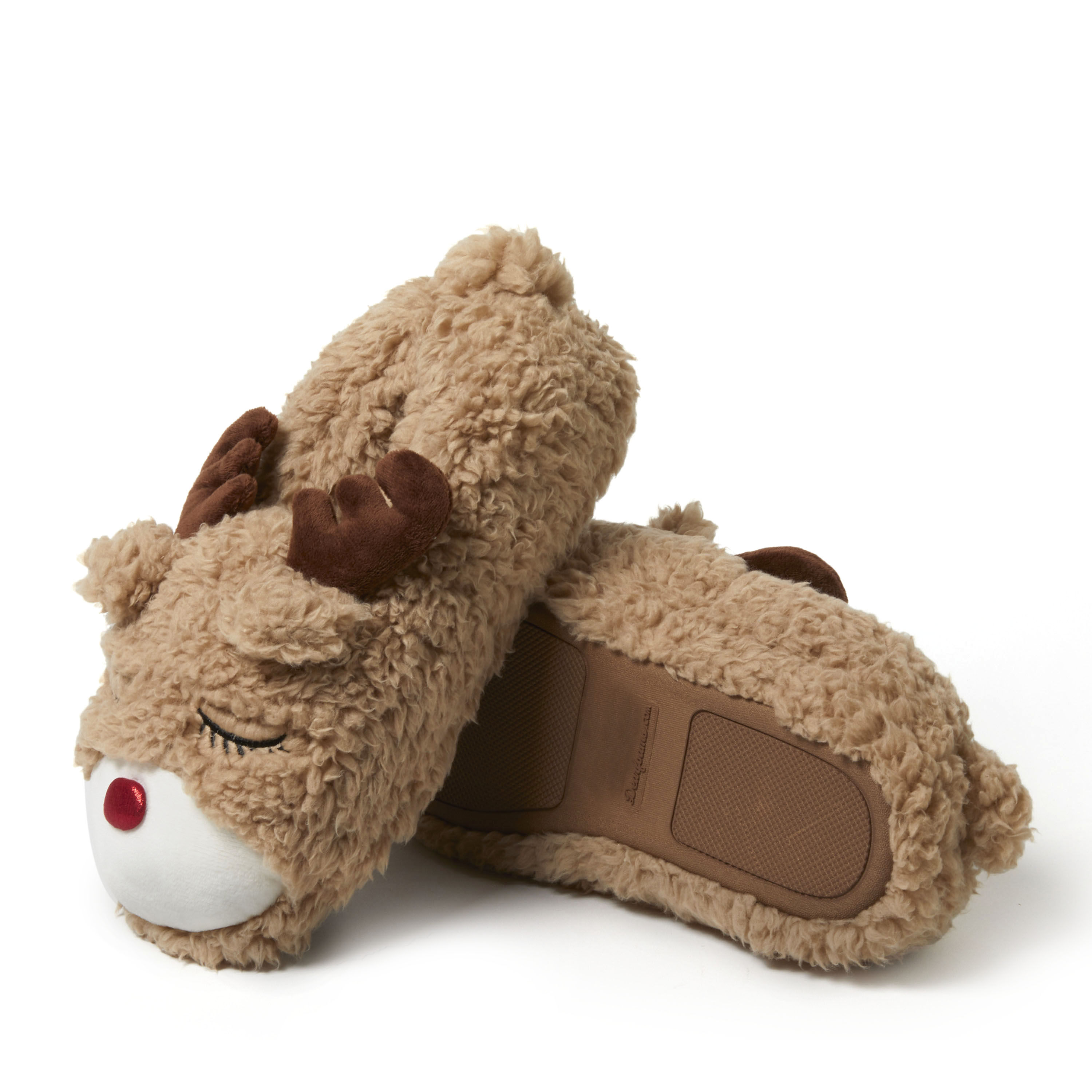 Men's Holiday Pajama & Slippers Set