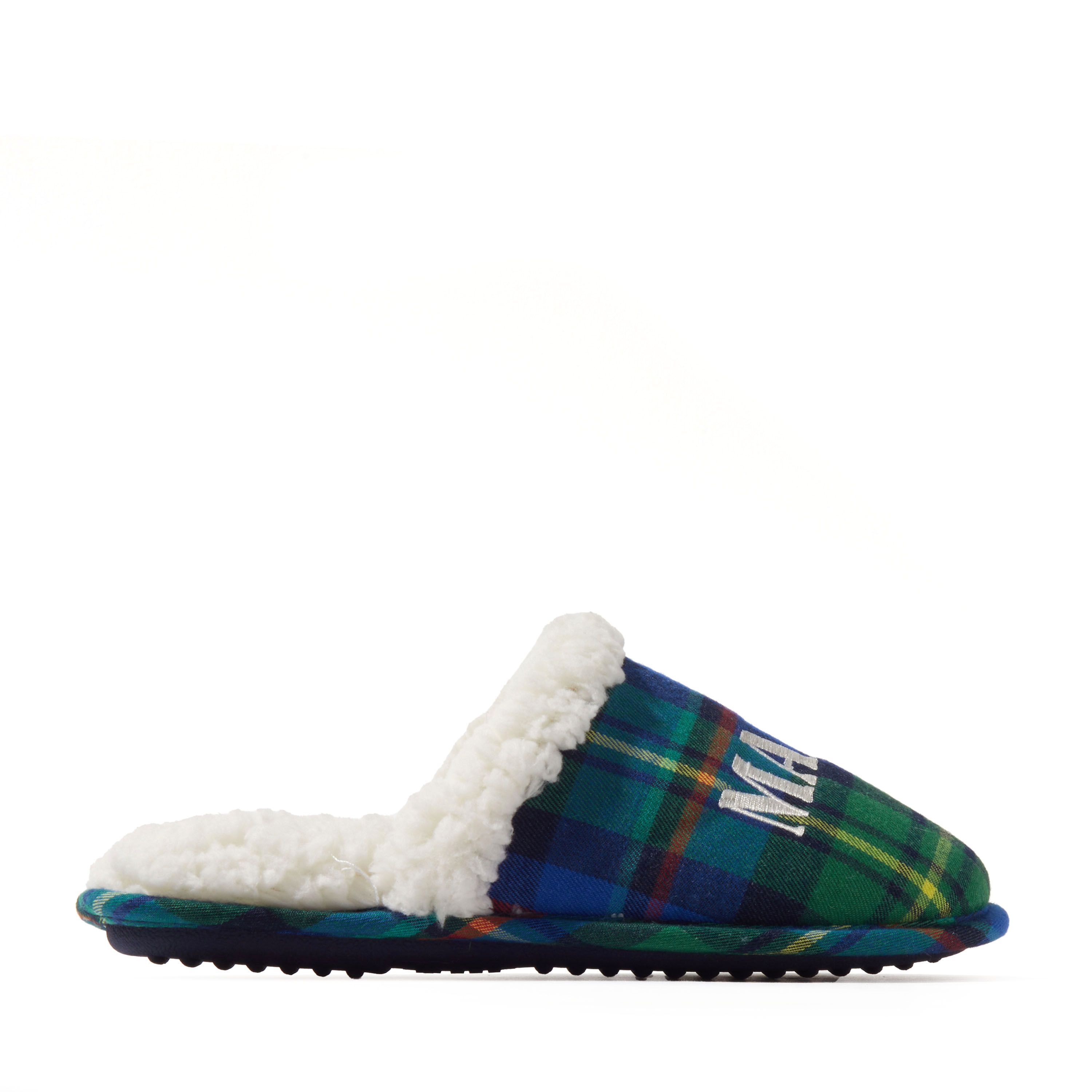 Women s Mama Bear Plaid Scuff