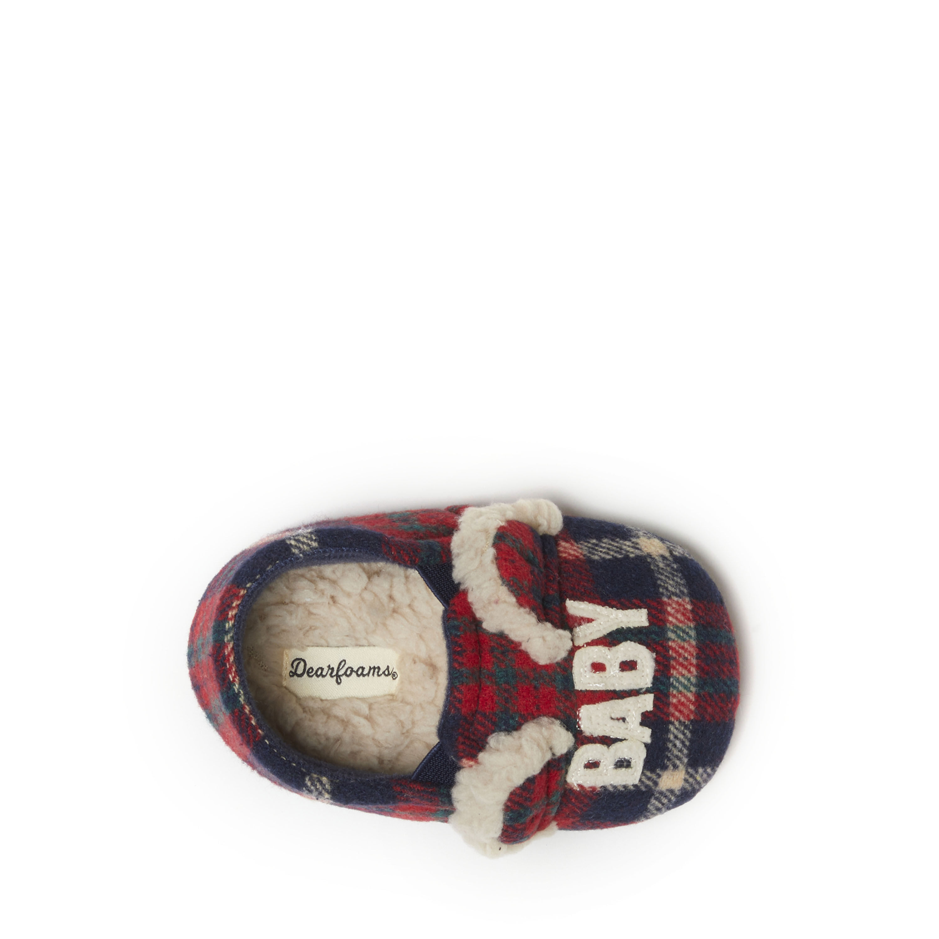 Baby Bear Plaid Closed Back