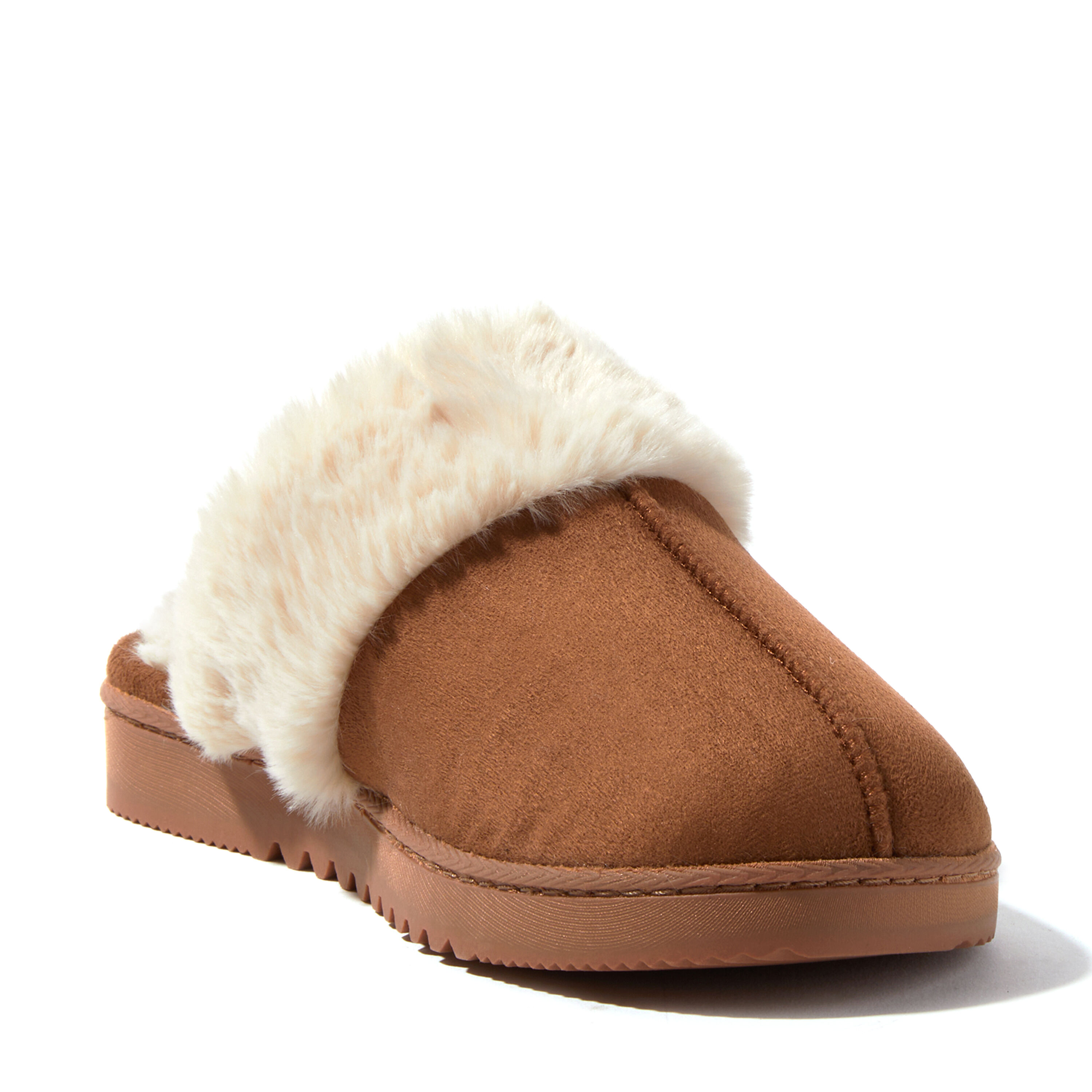 Women's Microfiber Suede Scuff