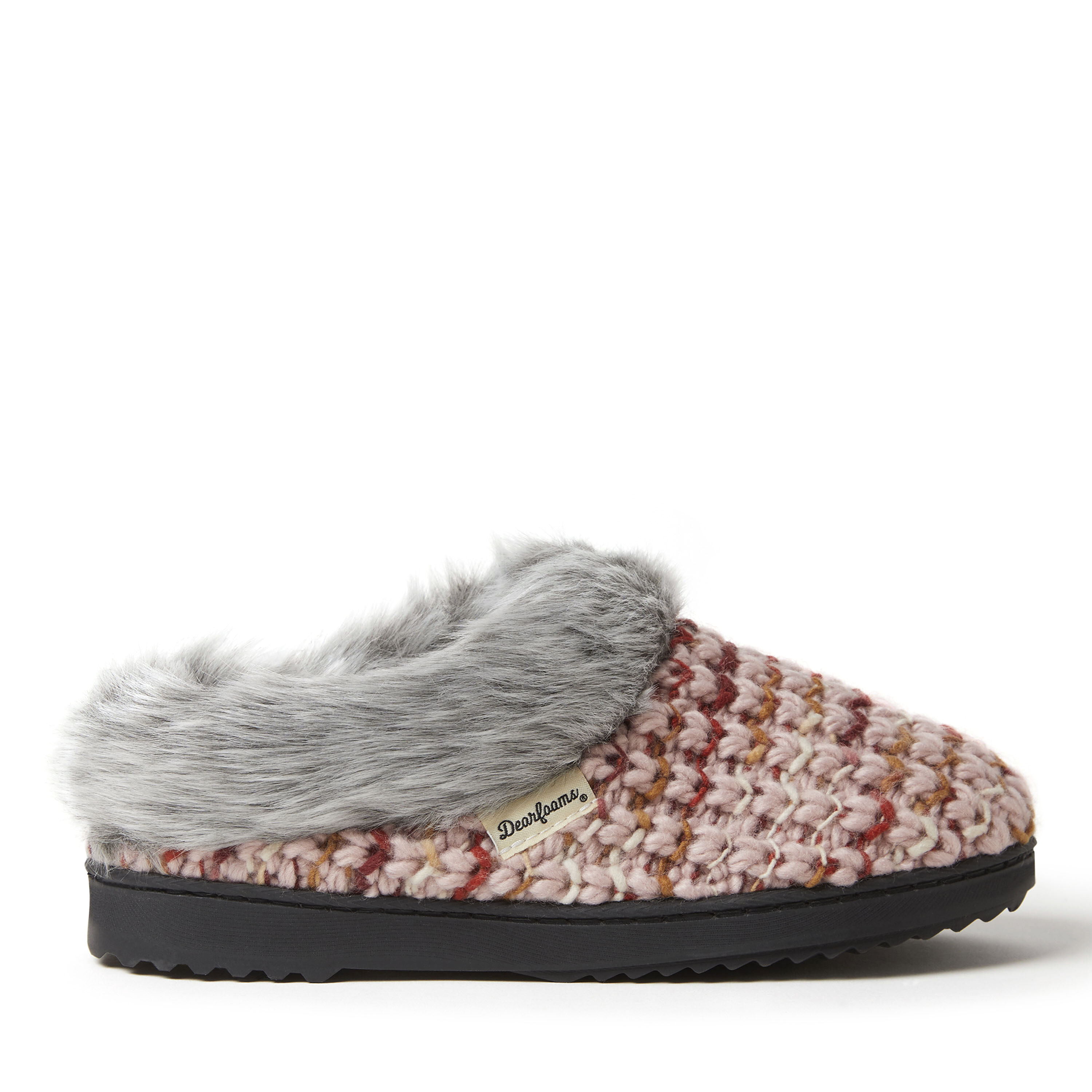 Women's Hannah Textured Knit Clog Slipper