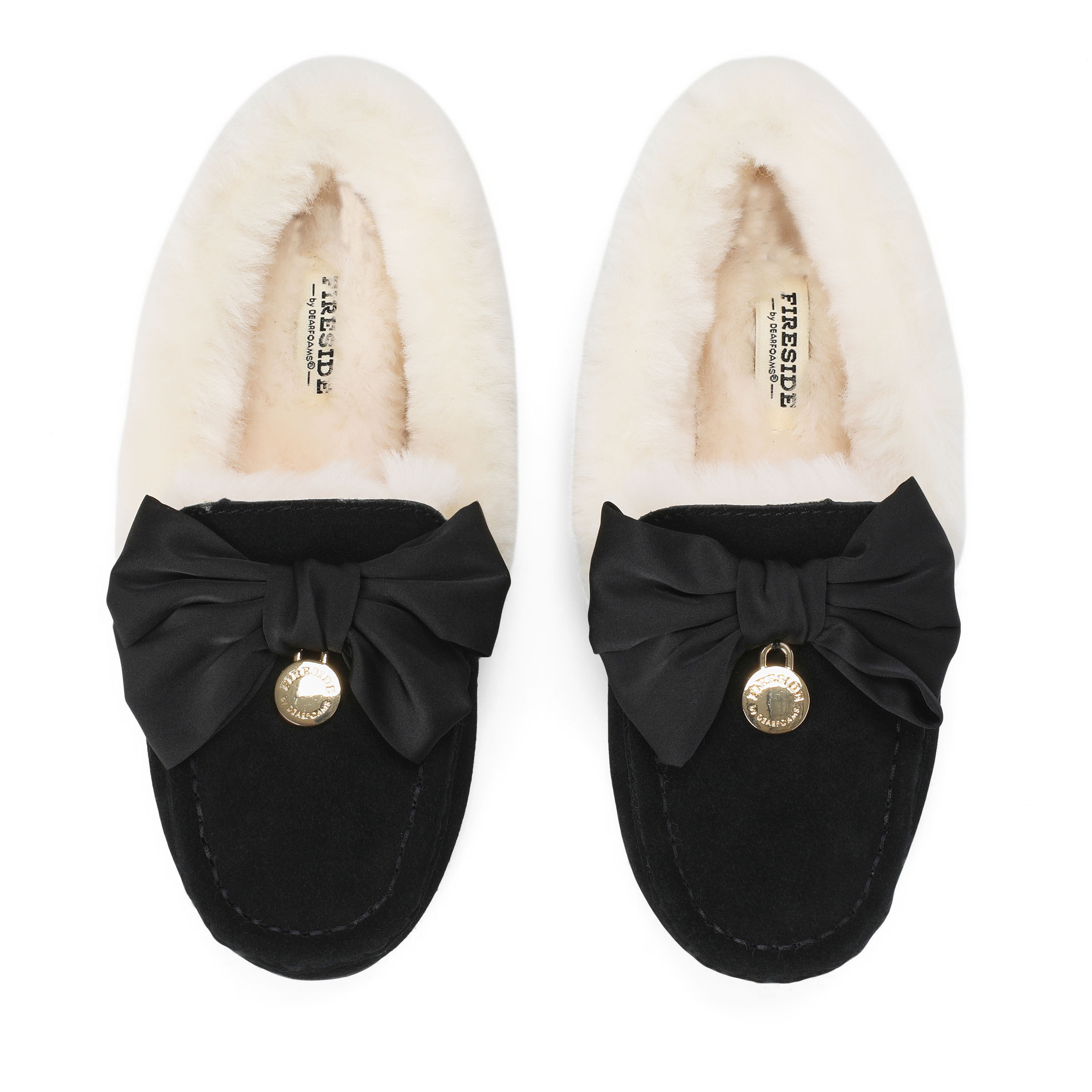 Women's Mel Dream Bow Genuine Shearling Moccasin