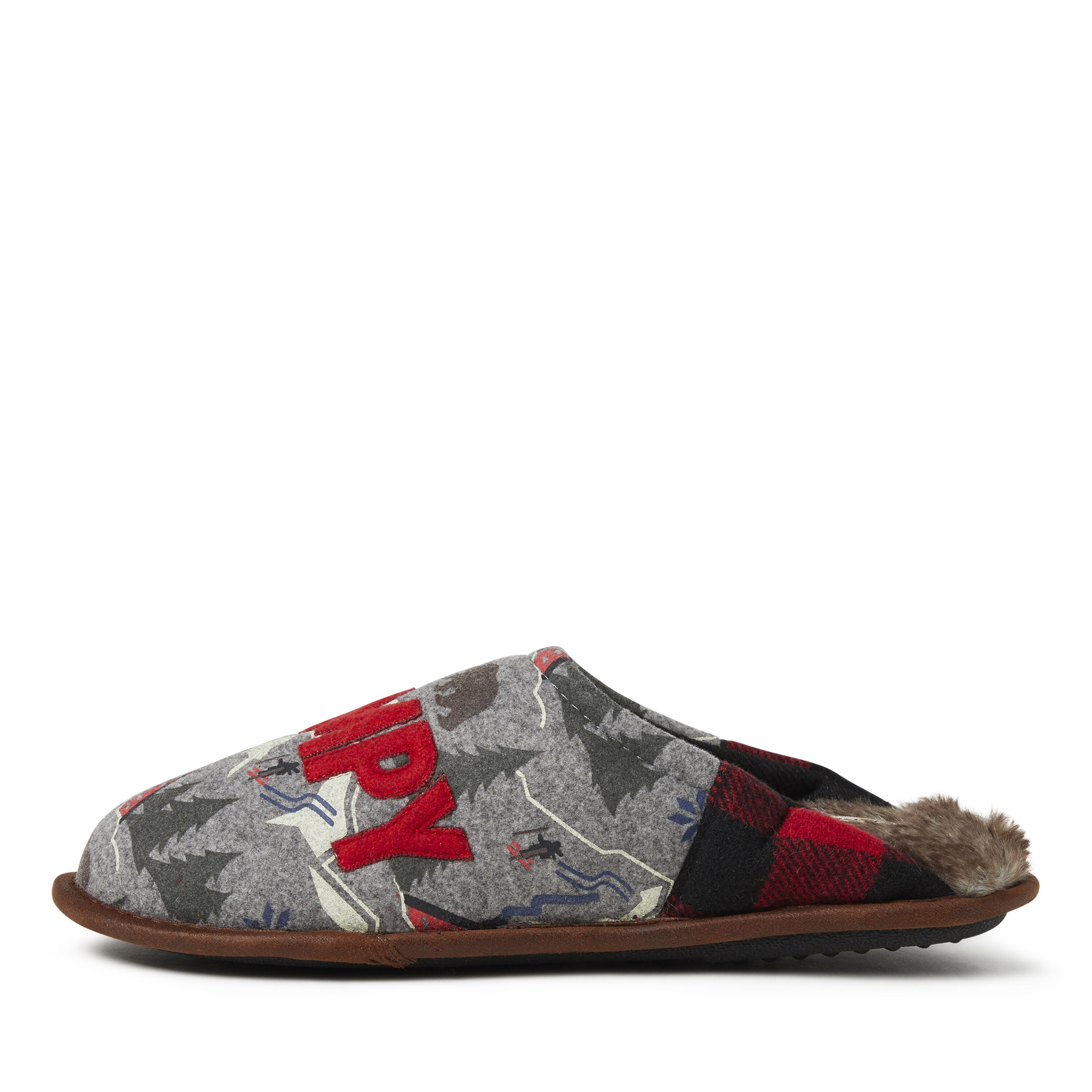 Unisex Family Mood Bear Scuff Slipper