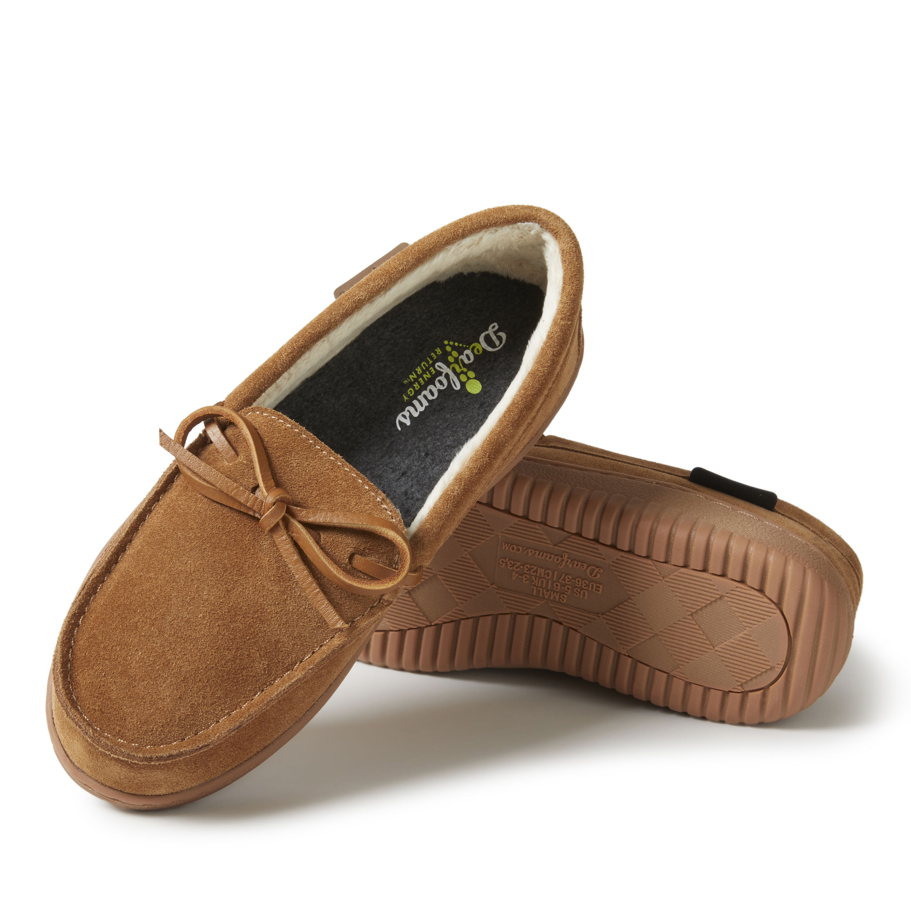 Dearfoam moccasin clearance slippers womens