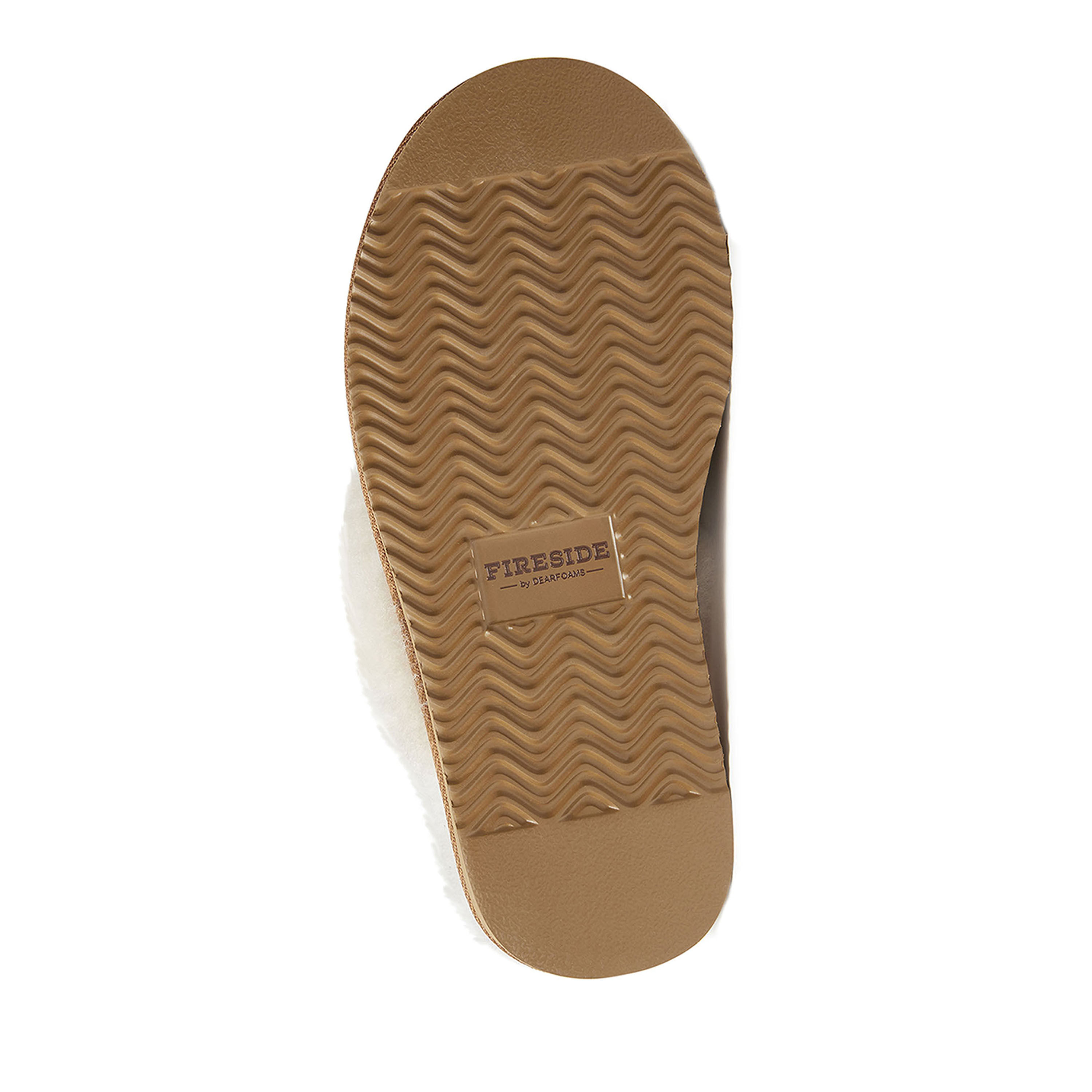 Women's Fireside by Dearfoams Sydney Genuine Shearling Scuff Slipper