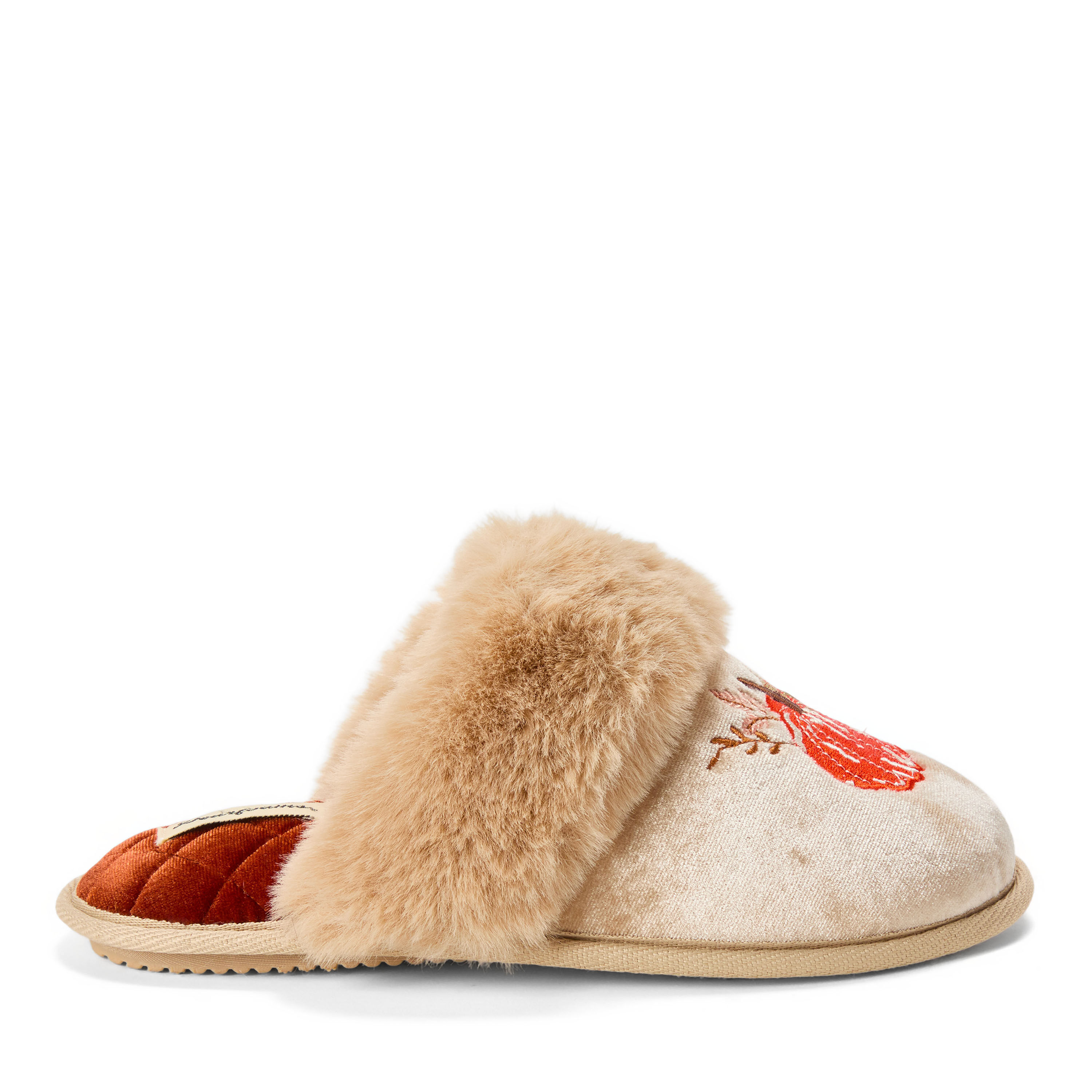 Women's Halloween Velour Scuff