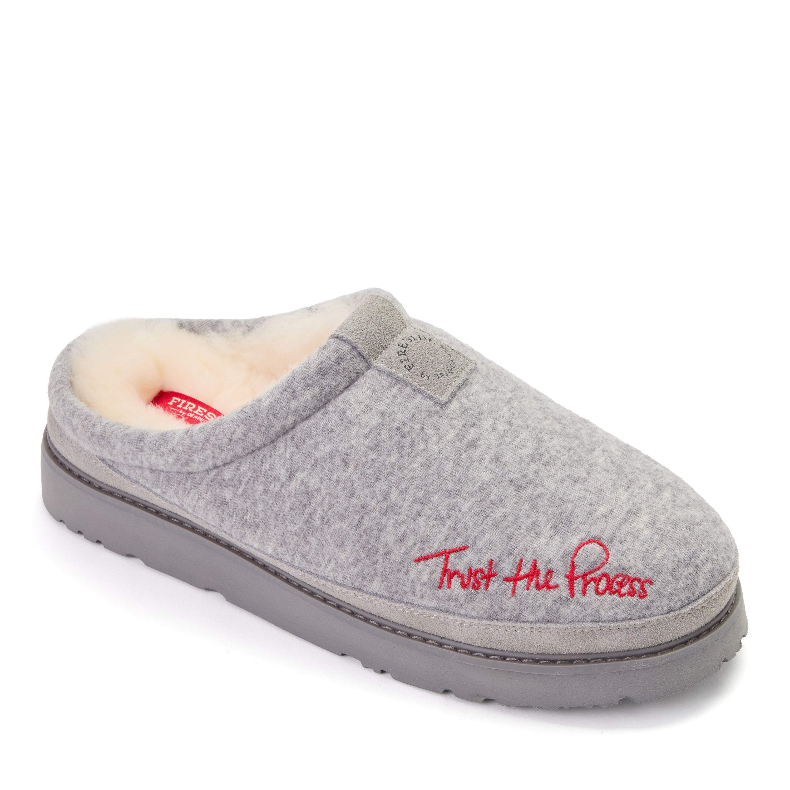 Daniella Karagach&rsquo;s&nbsp;Men's Fireside Knit Shearling Clog