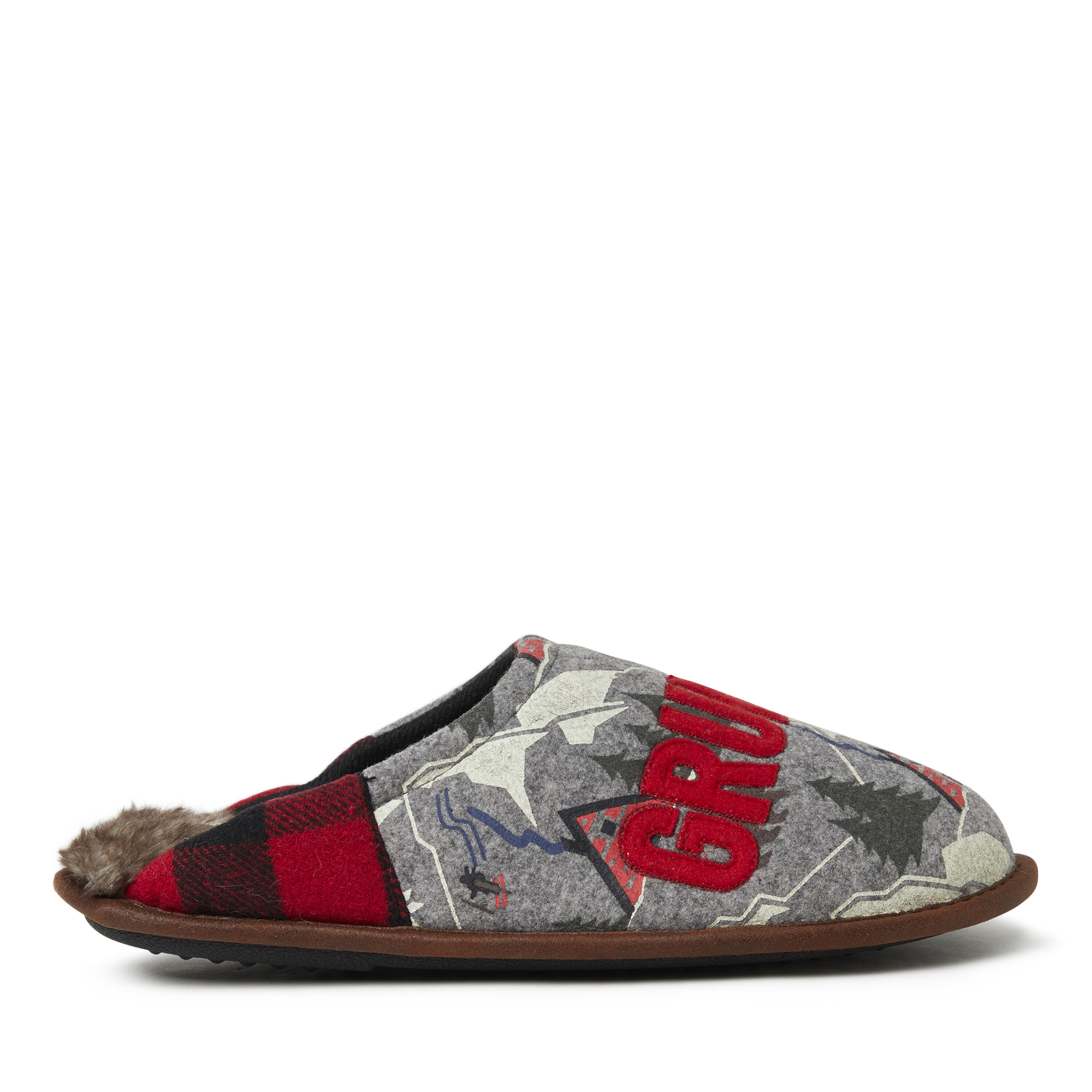 Unisex Family Mood Bear Scuff Slipper