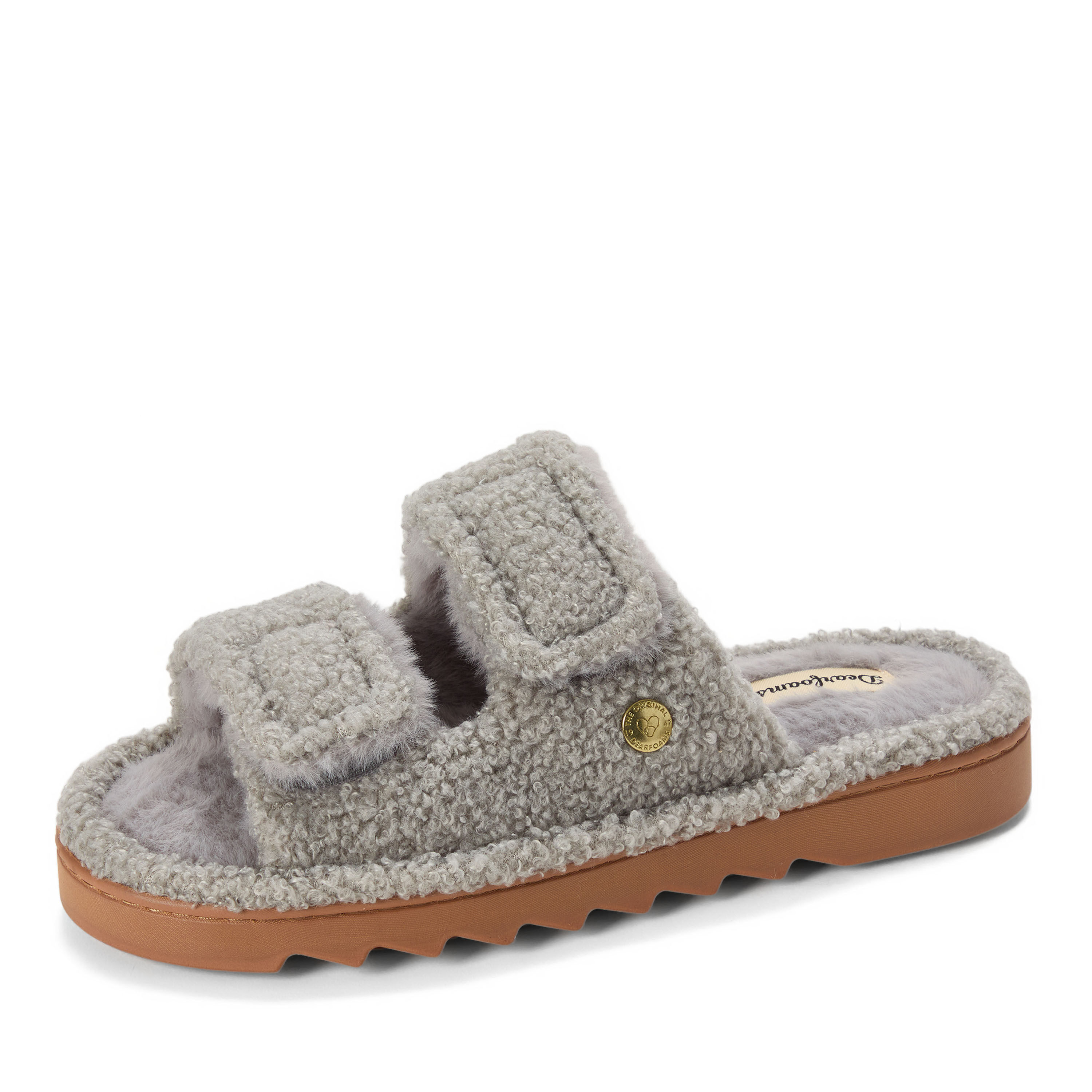 Women's Regina Teddy Double Band Slide