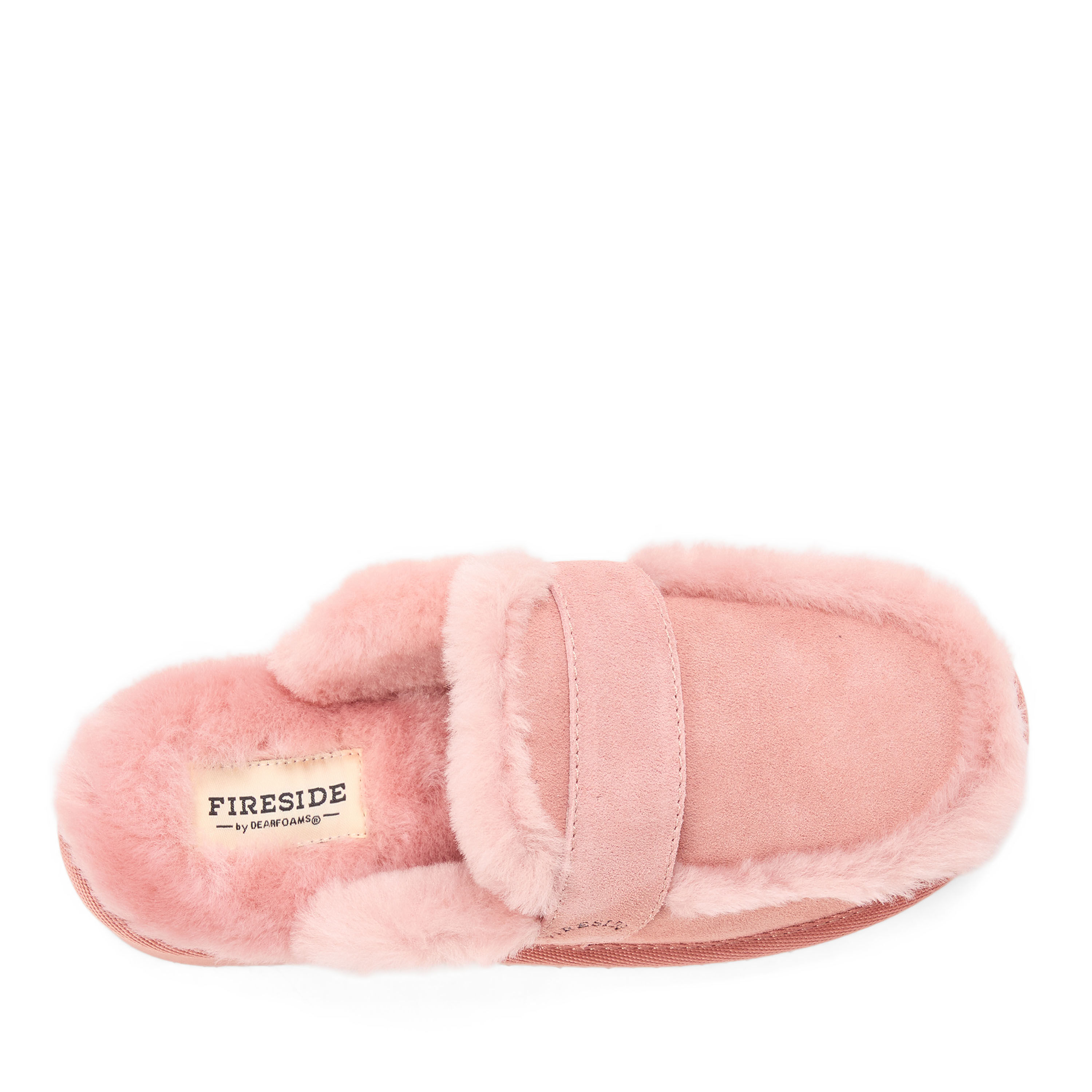 Women's Fireside by Dearfoams Richmond Genuine Shearling Scuff