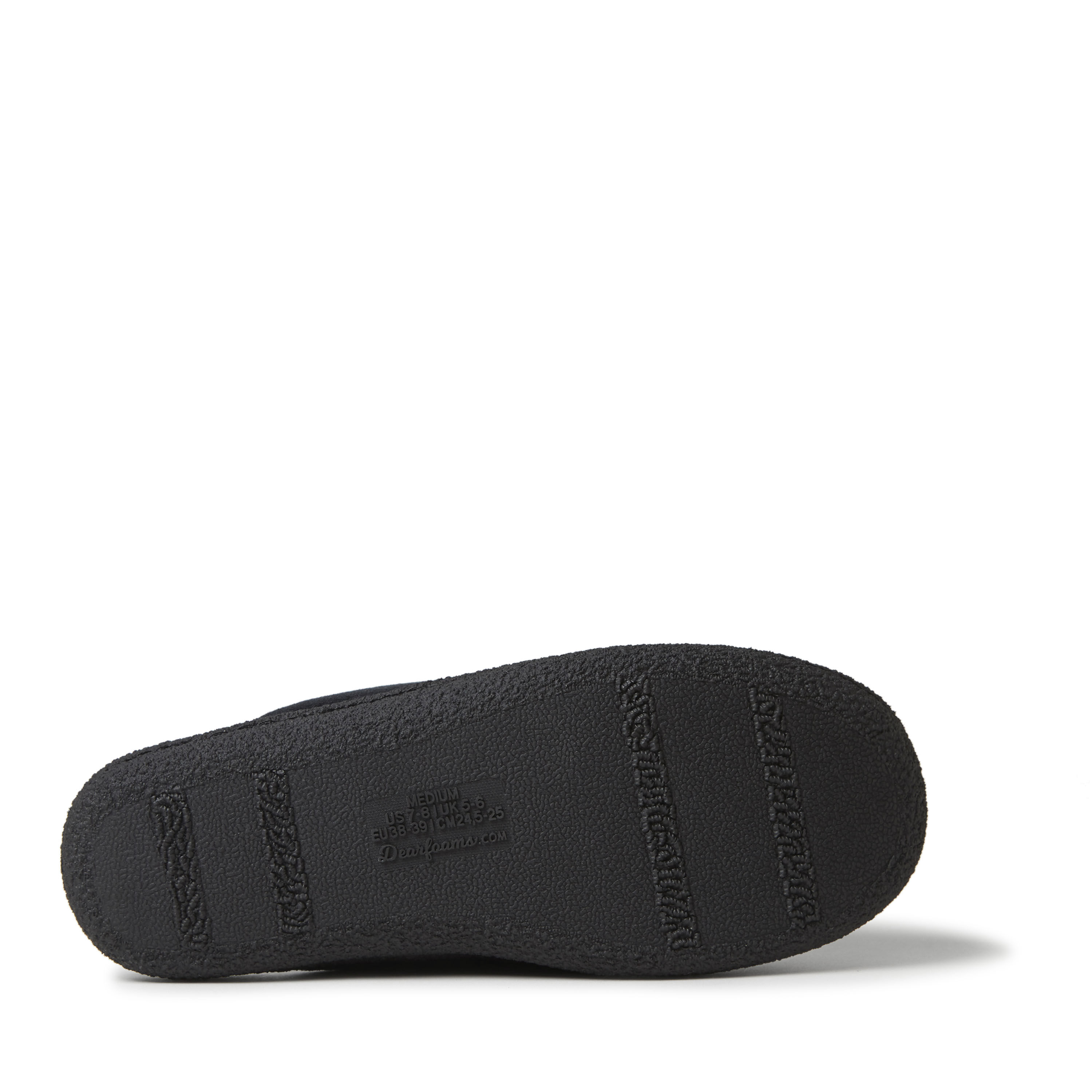Women's dearfoams chenille shop scuff slide slippers