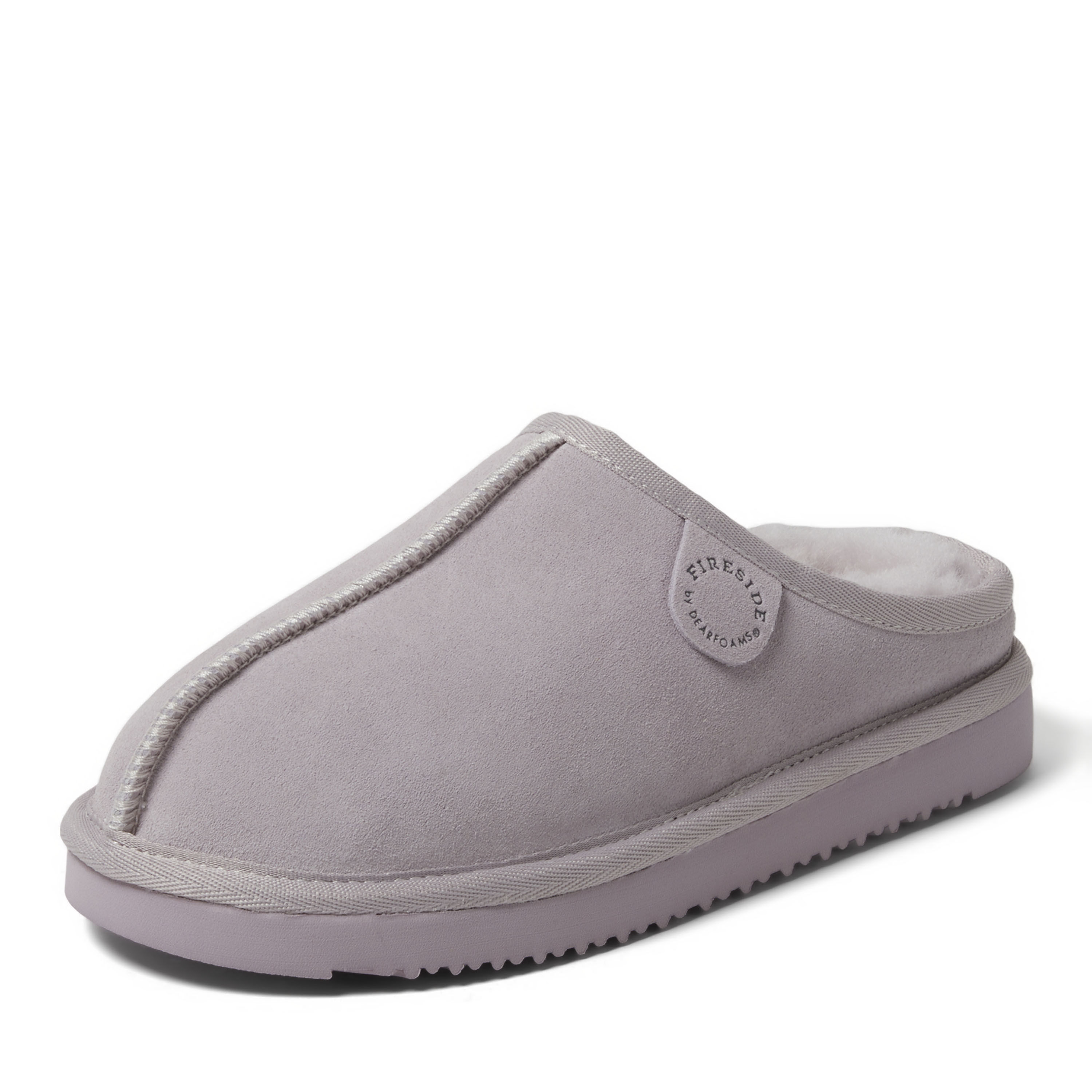 Women's Fireside by Dearfoams Greta Genuine Shearling Clog