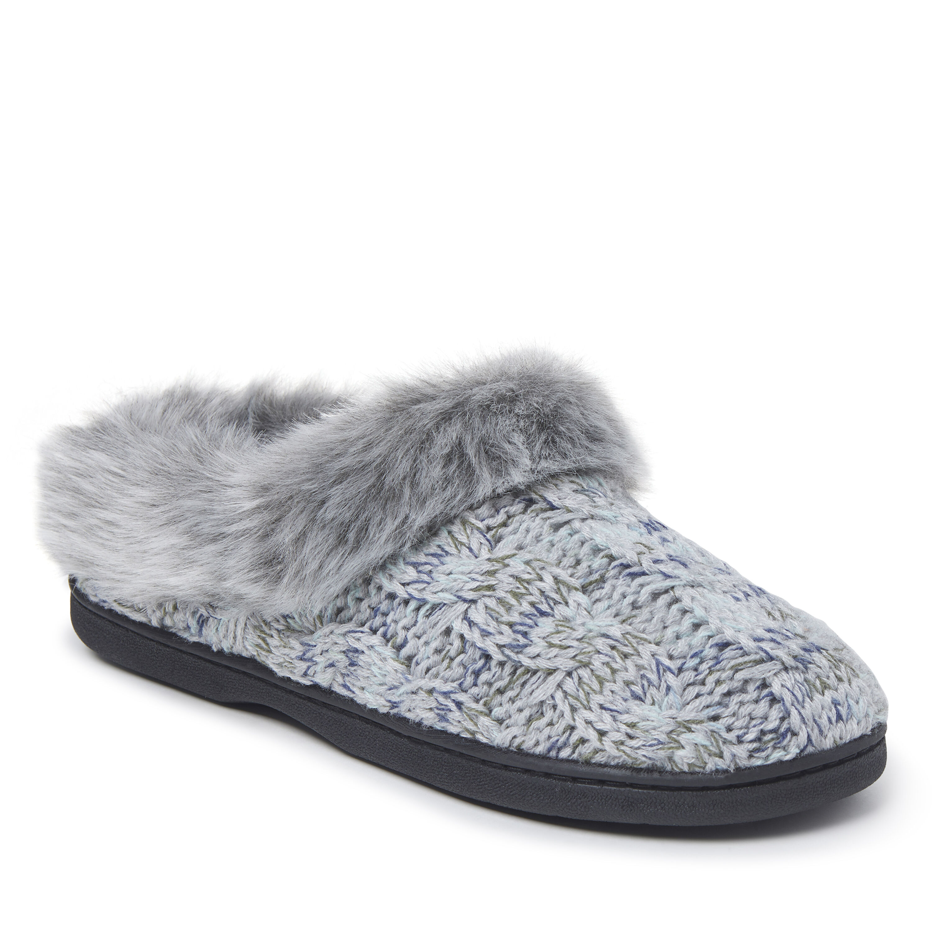 Women's Space-Dye Cable Knit Clog