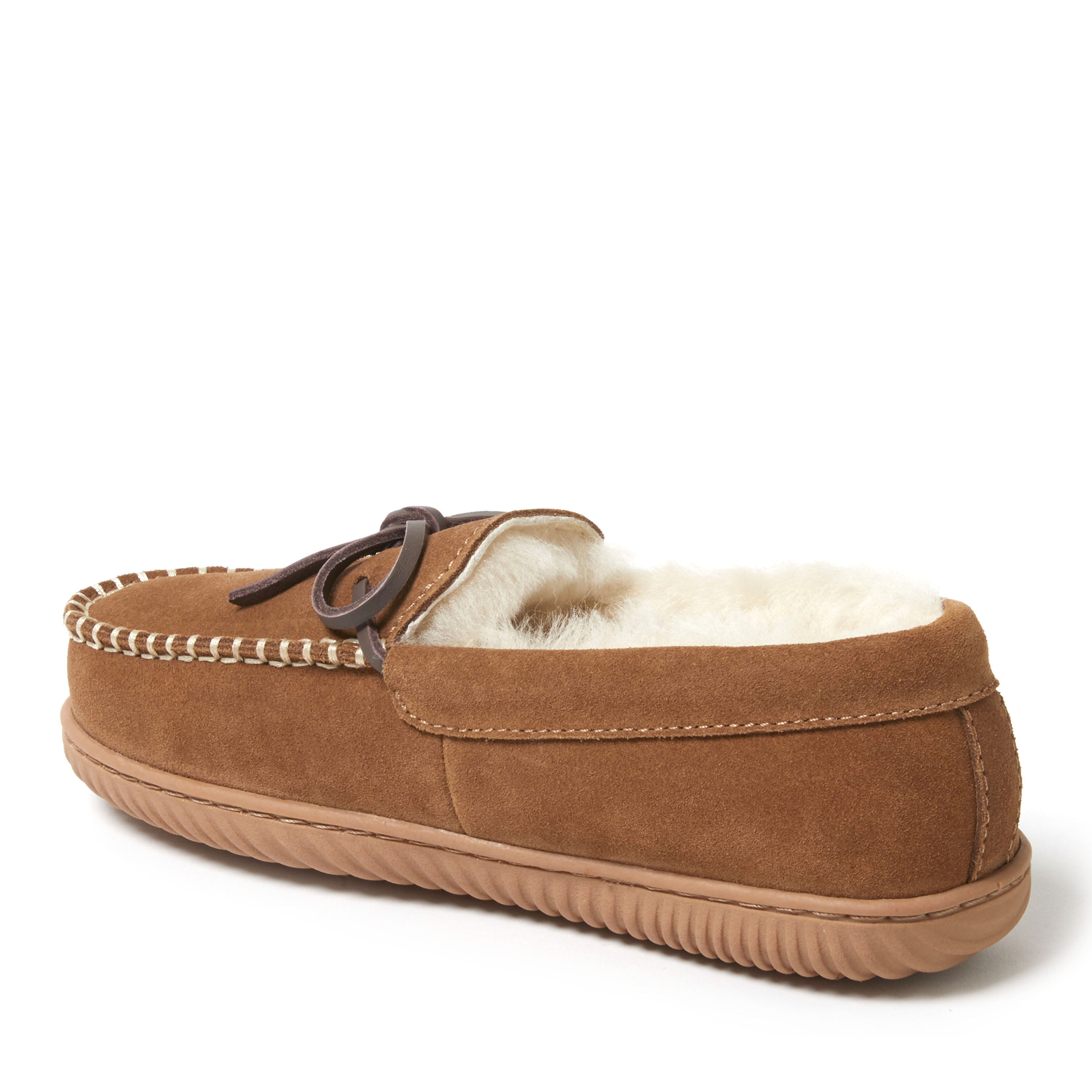 Women's Fireside by Dearfoams Alice Springs Genuine Shearling Moccasin