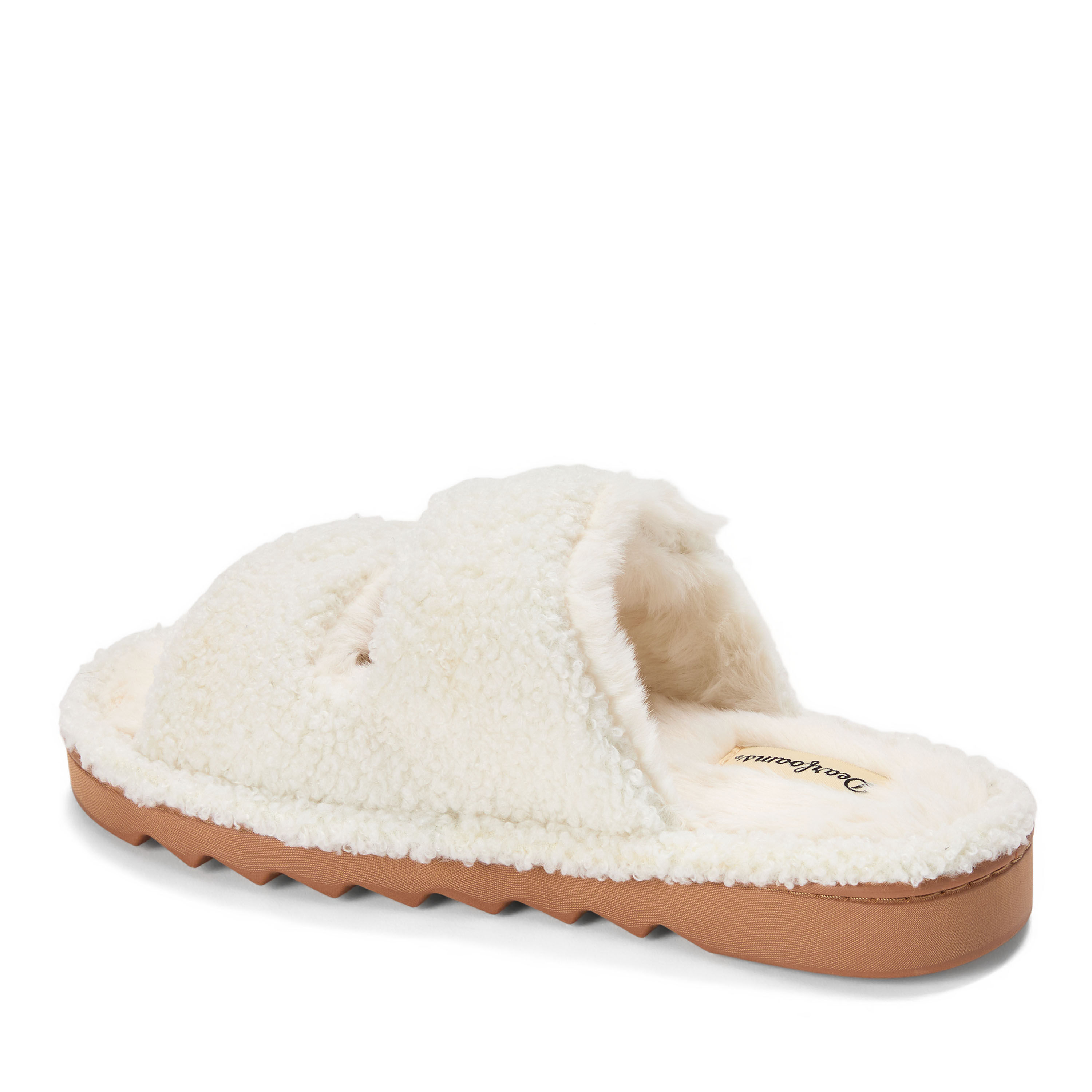 Women's Regina Teddy Double Band Slide