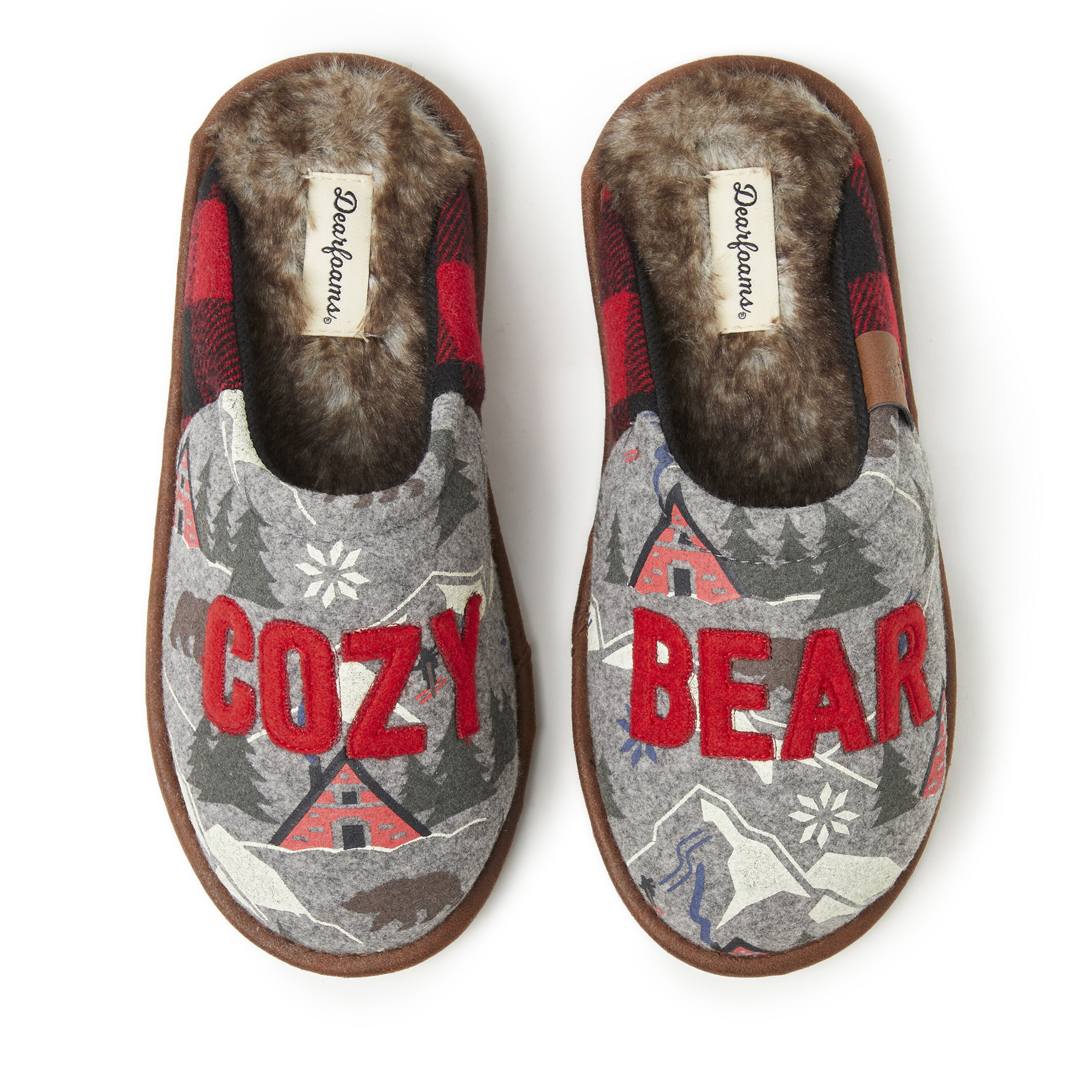 Cozy online bear slippers