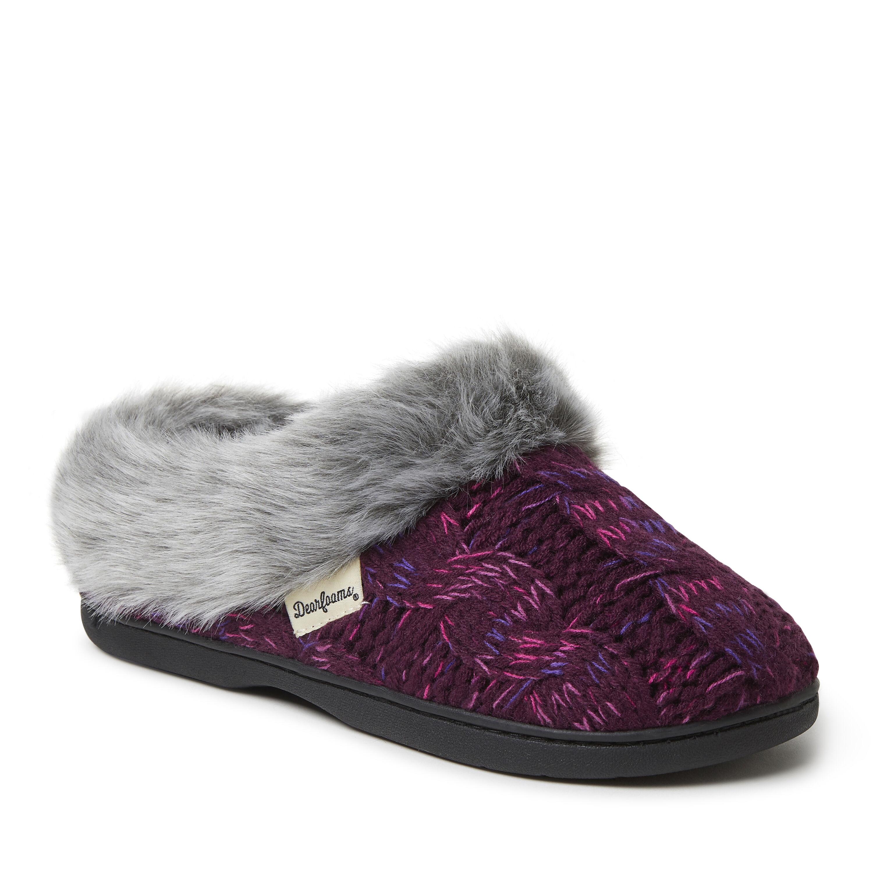 Dearfoam cable knit slippers 2025