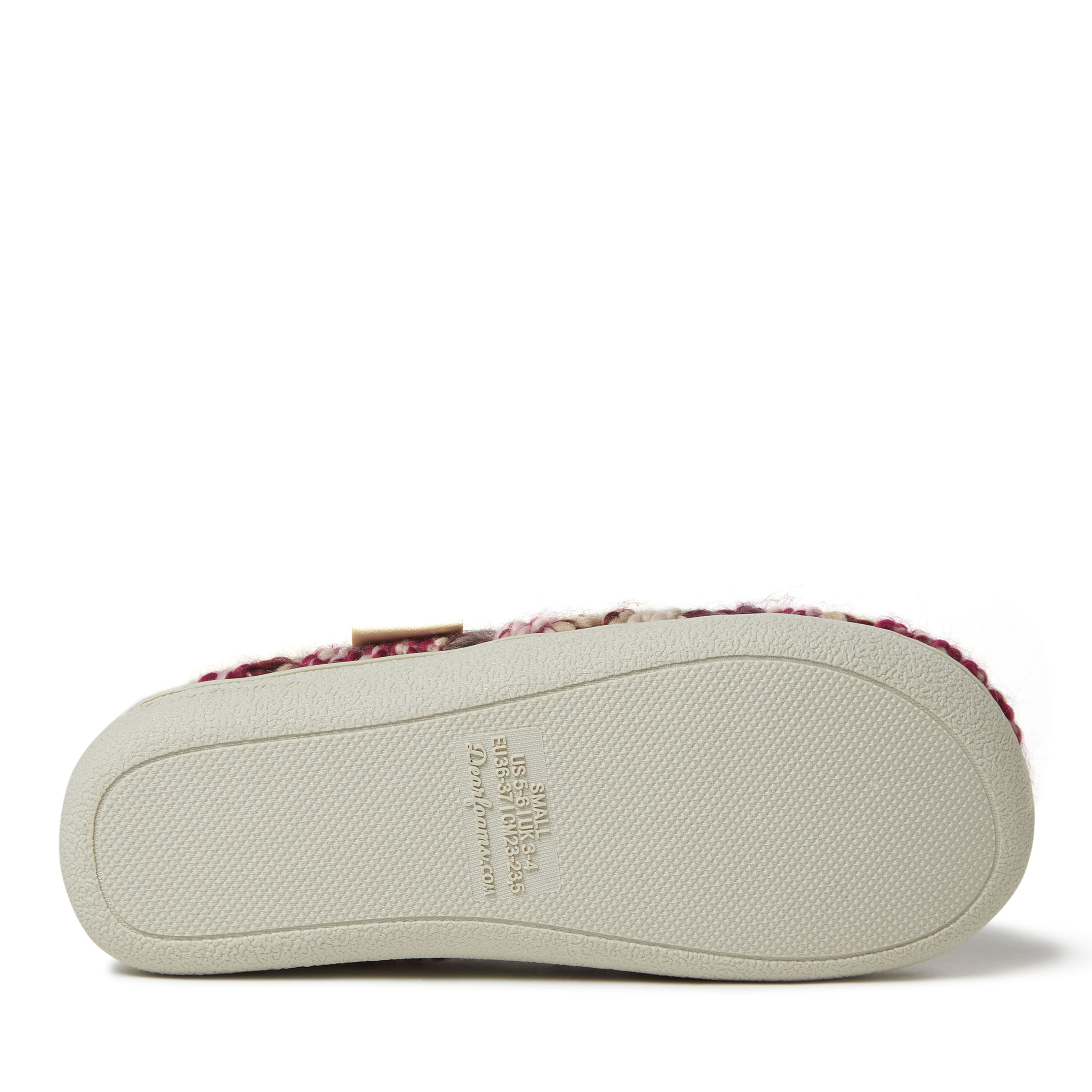 Women's Erin Fairisle Knit Extended Tab Scuff Slipper